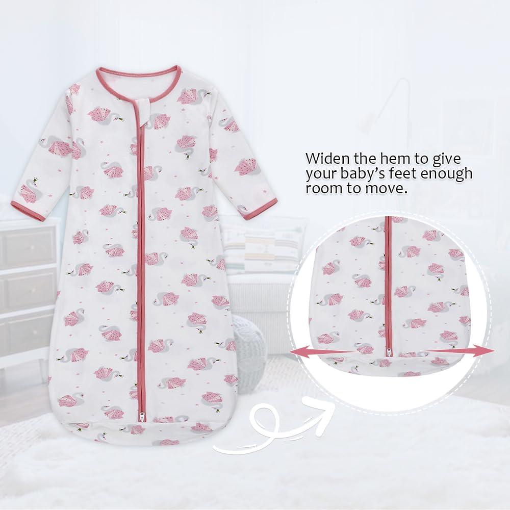 Saco de Sueño de Manga Larga Baby Honey 0-18 Meses Algodón