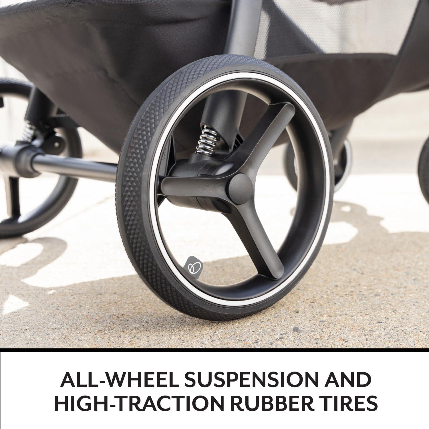 Sistema de Viaje Evenflo Shyft Intuiti Cochecito Modular Negro