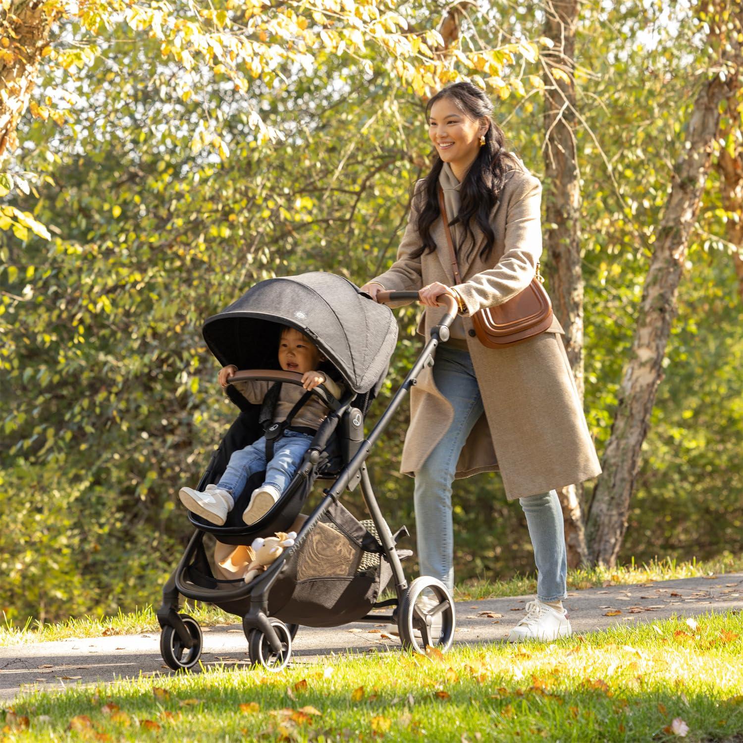 Sistema de Viaje Evenflo Shyft Intuiti Cochecito Modular Negro