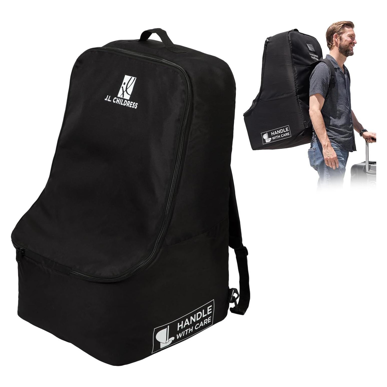 Bolsa de Viaje para Asiento de Auto J.L. Childress Deluxe - Negro