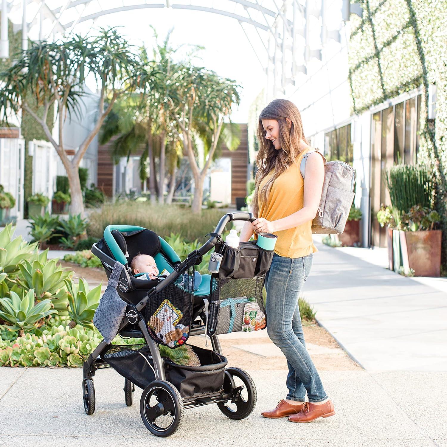 Red de Carga Lateral J.L. Childress para Cochecito - Negro