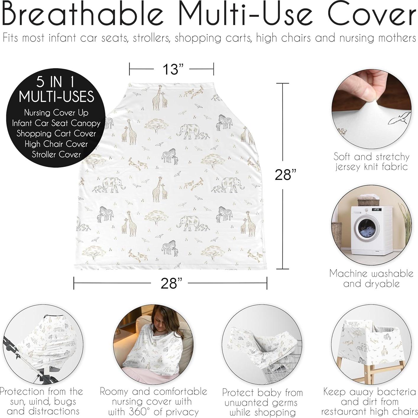 Cubierta 5 en 1 para Asiento de Auto Sweet Jojo Designs