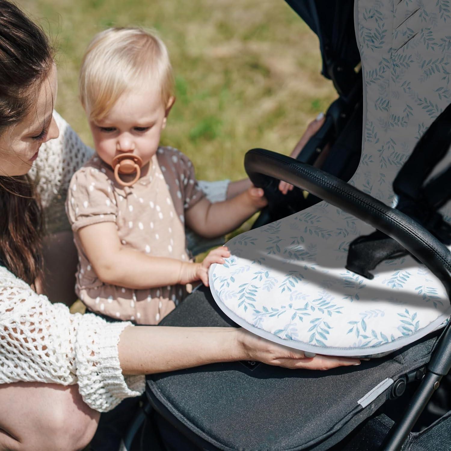 Cojín Reversible para Cochecito de Bebé LAT 82x37cm Algodón