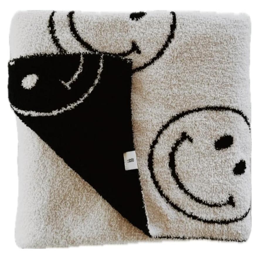 Manta de Peluche Forever French 114.3x114.3cm Just Smile