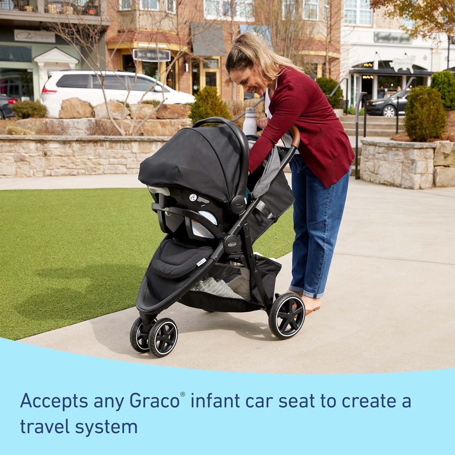 Carrito de Bebé Graco Outpace LX 3 Ruedas Cohen - Plegable