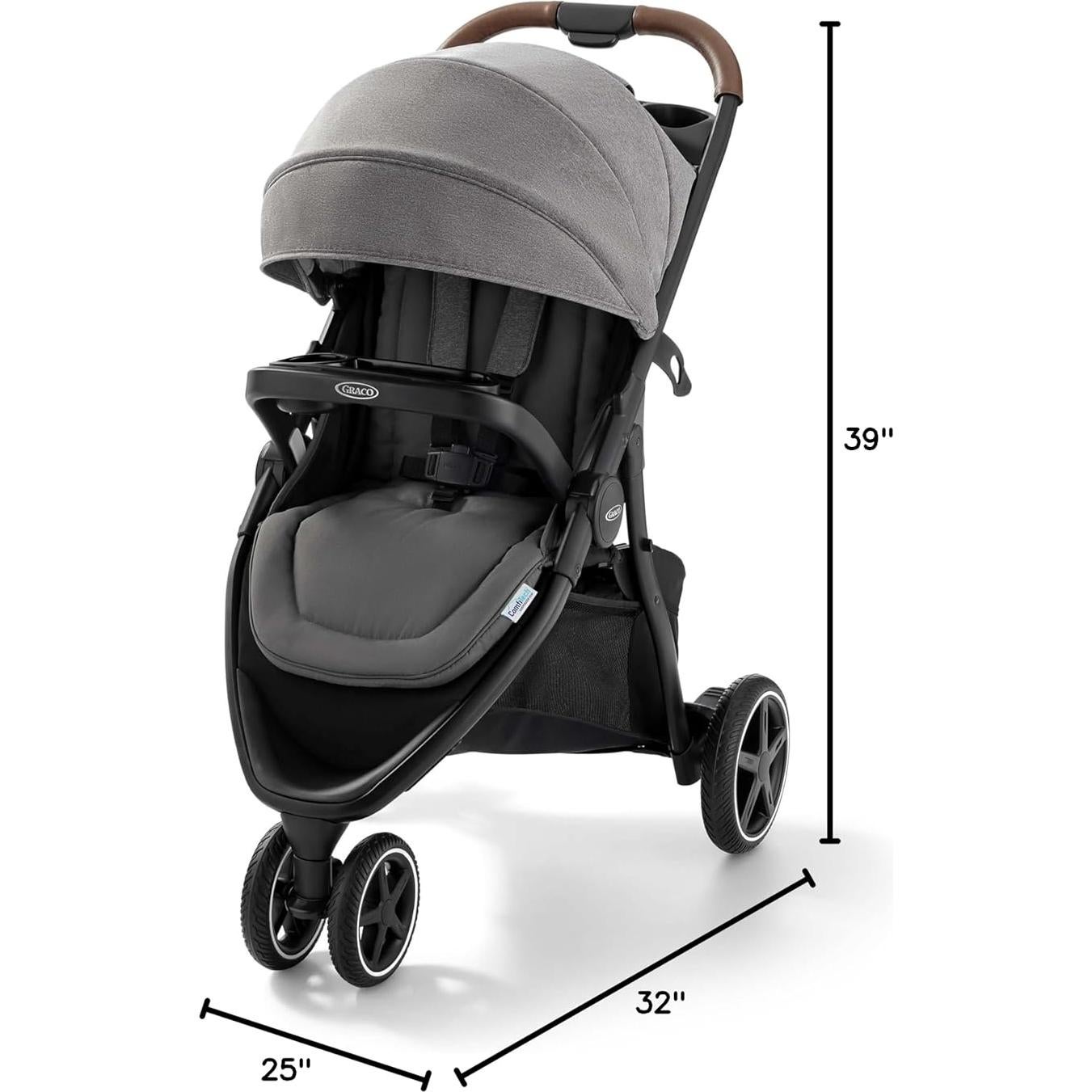 Carrito de Bebé Graco Outpace LX 3 Ruedas Cohen - Plegable