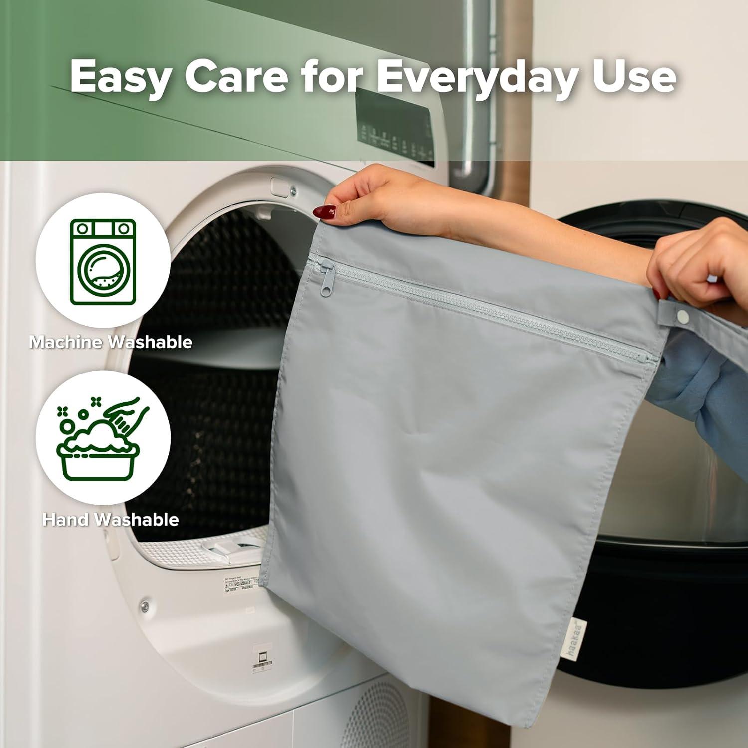 Bolsas Impermeables Haakaa para Bebé - Gris, 32x37 cm, 1pc