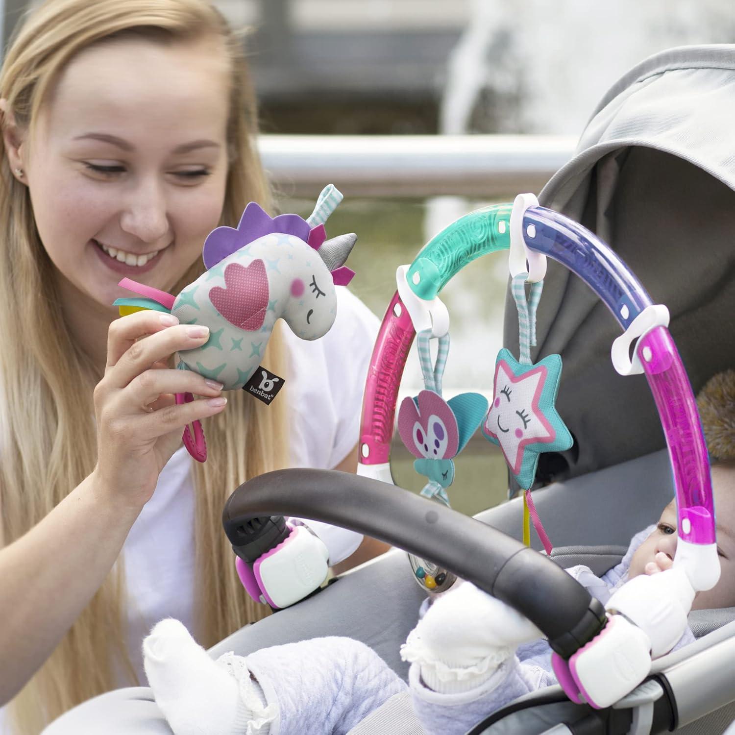 Juguete de Arco para Cochecito Benbat Unicornio Ajustable
