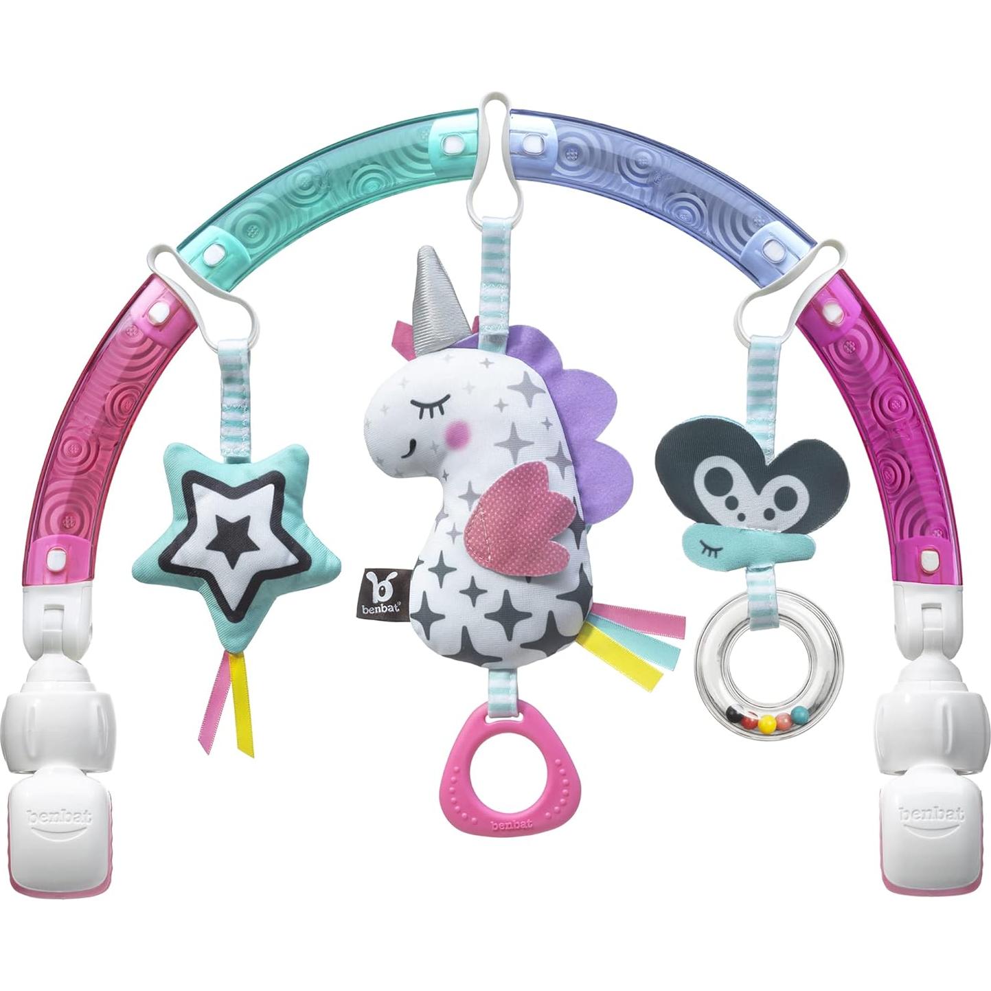 Juguete de Arco para Cochecito Benbat Unicornio Ajustable