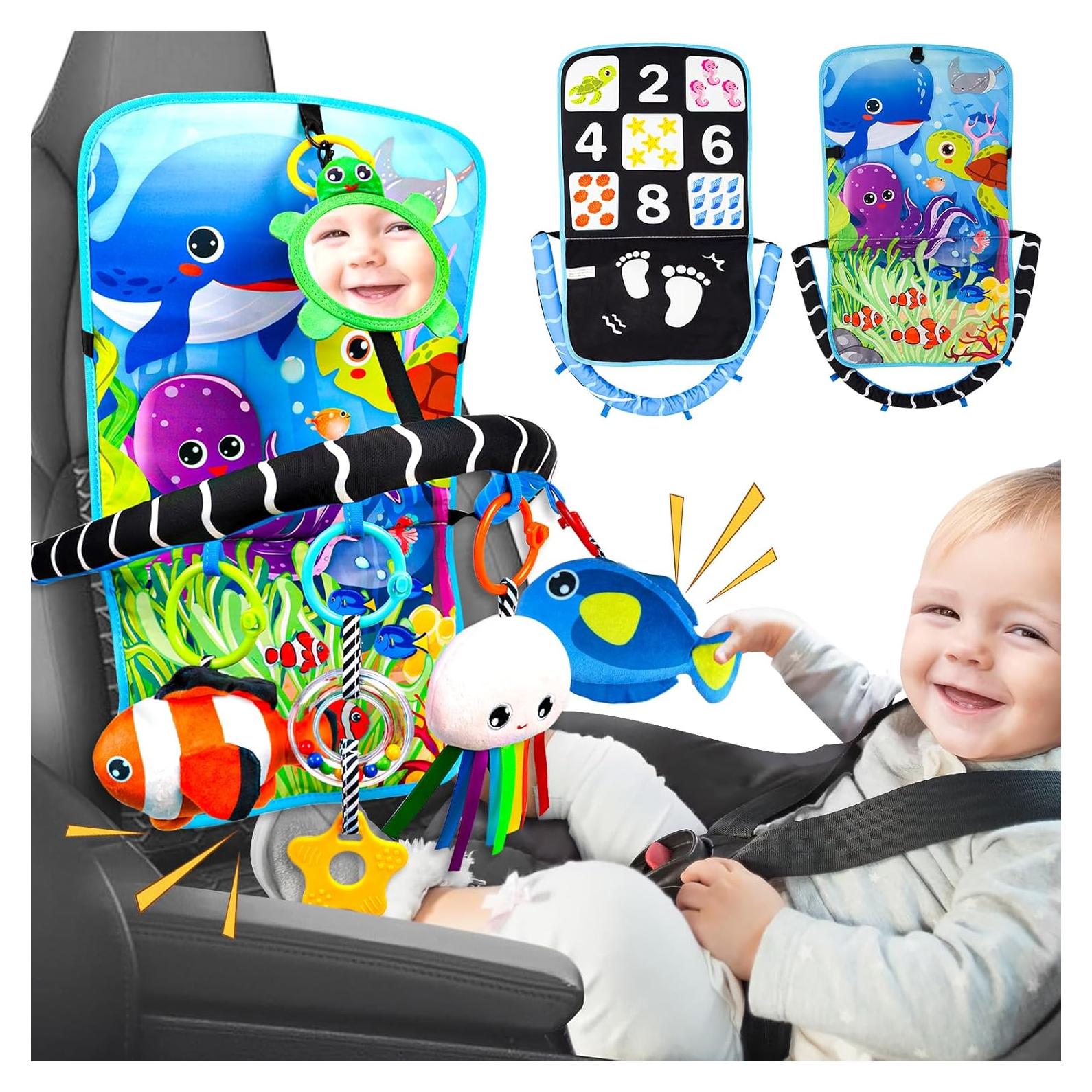 Juguetes para Silla de Auto Bebé Innofans Animales Marinos