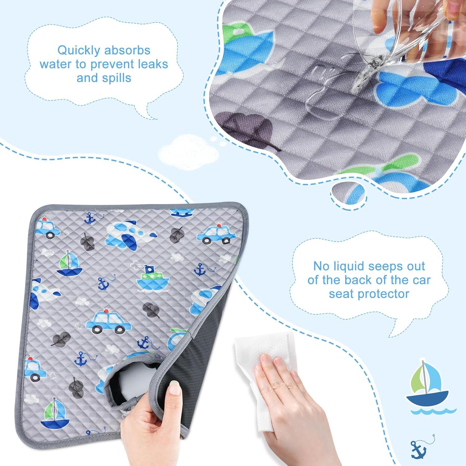 Protector de Asiento de Coche Babepets Impermeable 2 Pcs