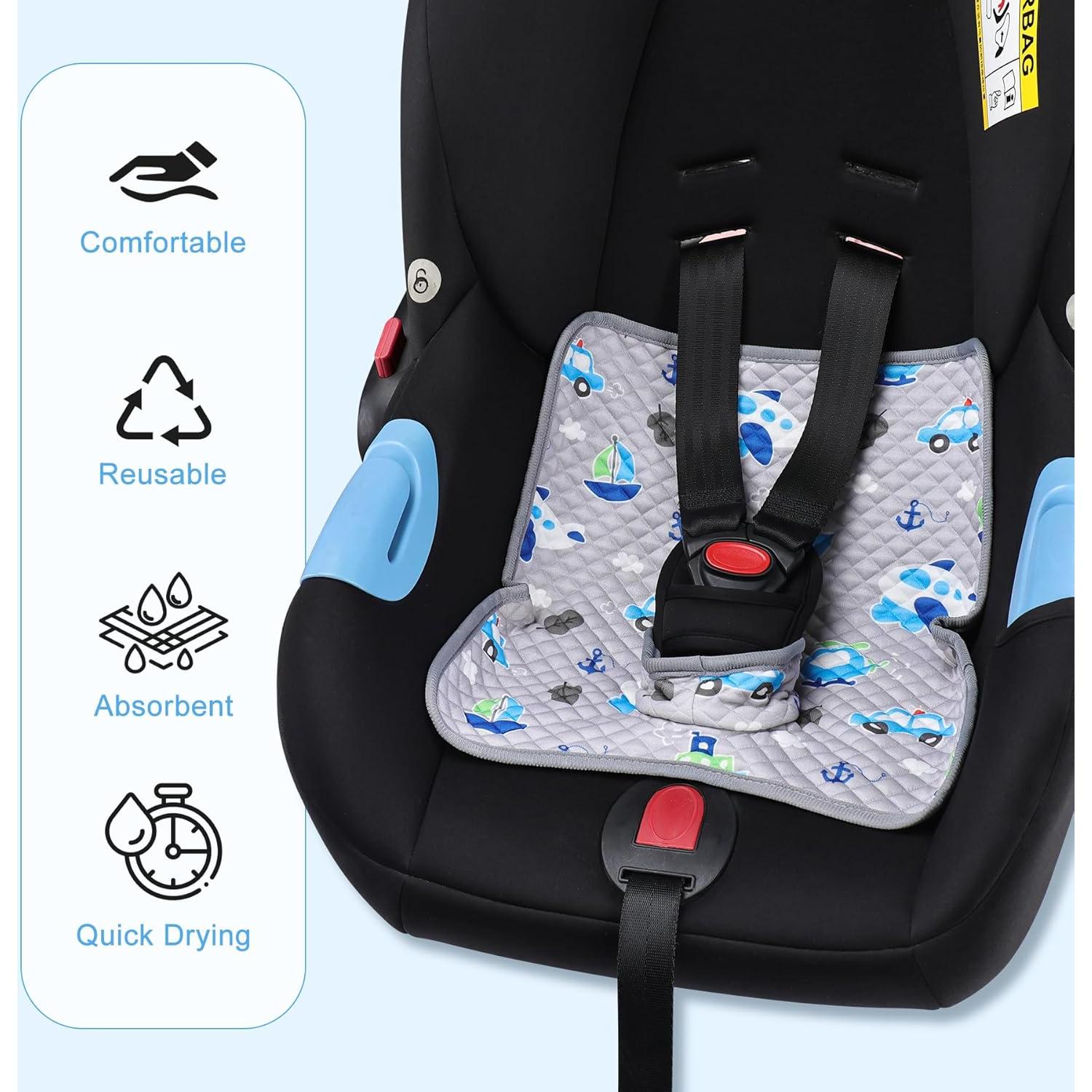 Protector de Asiento de Coche Babepets Impermeable 2 Pcs