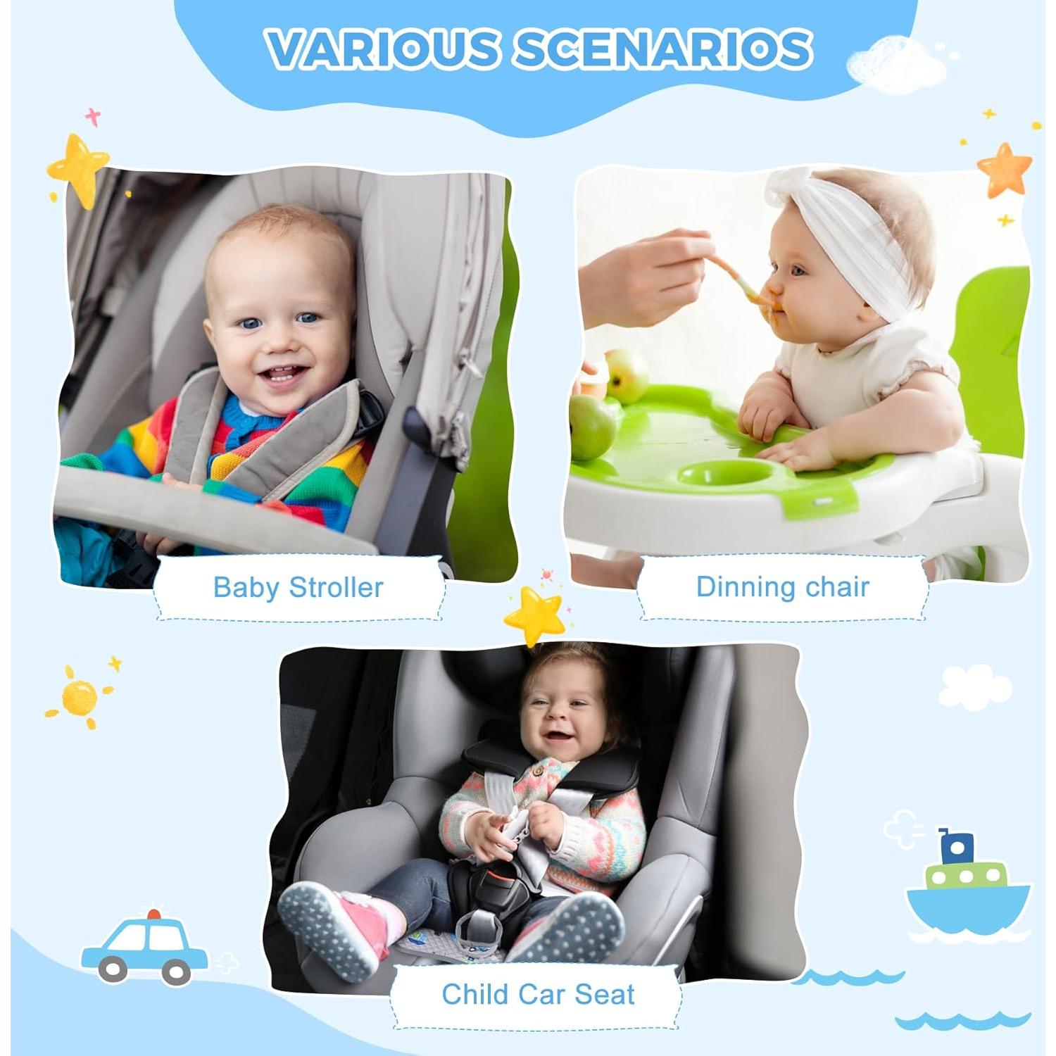 Protector de Asiento de Coche Babepets Impermeable 2 Pcs