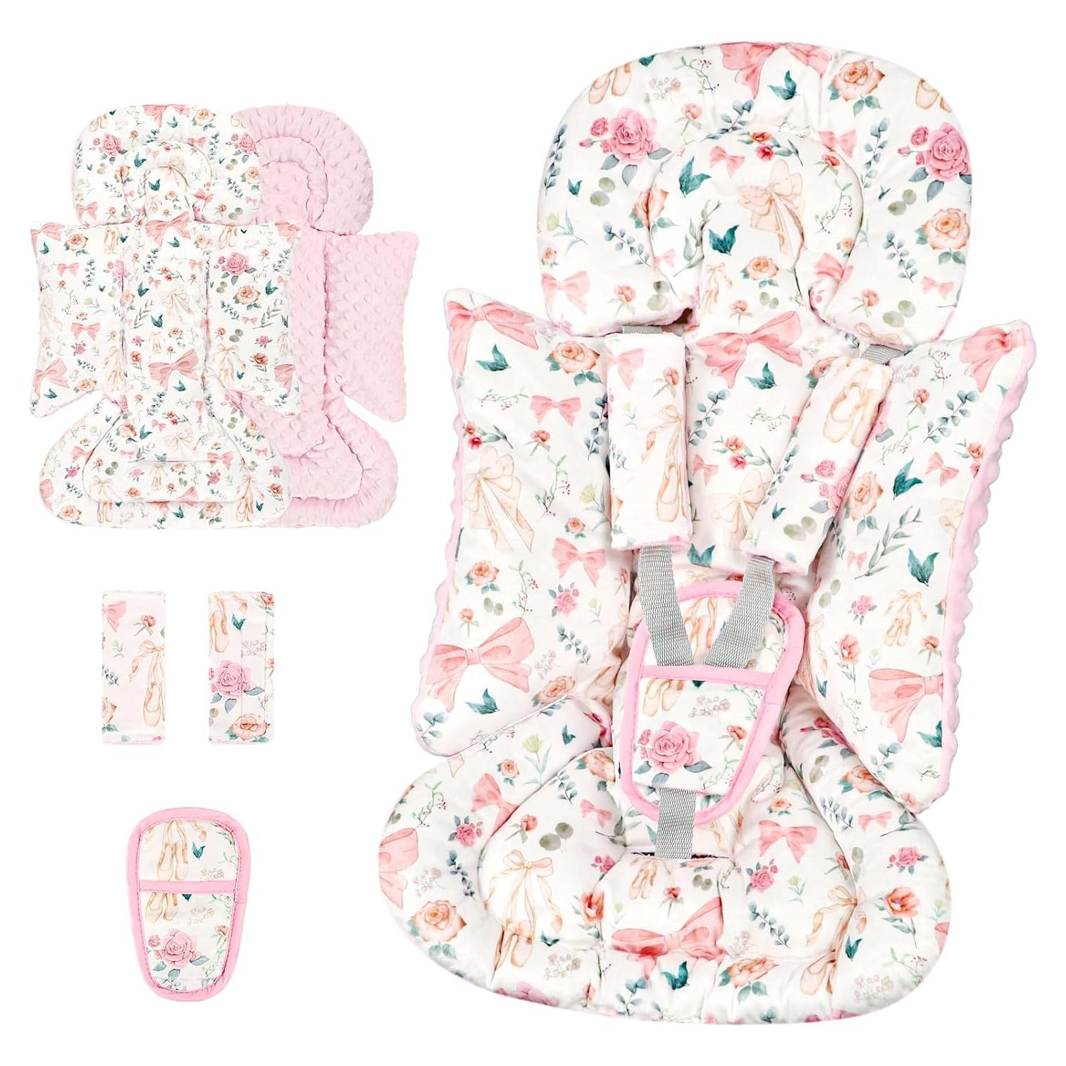 Inserto para Asiento de Auto Bebé GFU ZW0048 Rosa 3 en 1