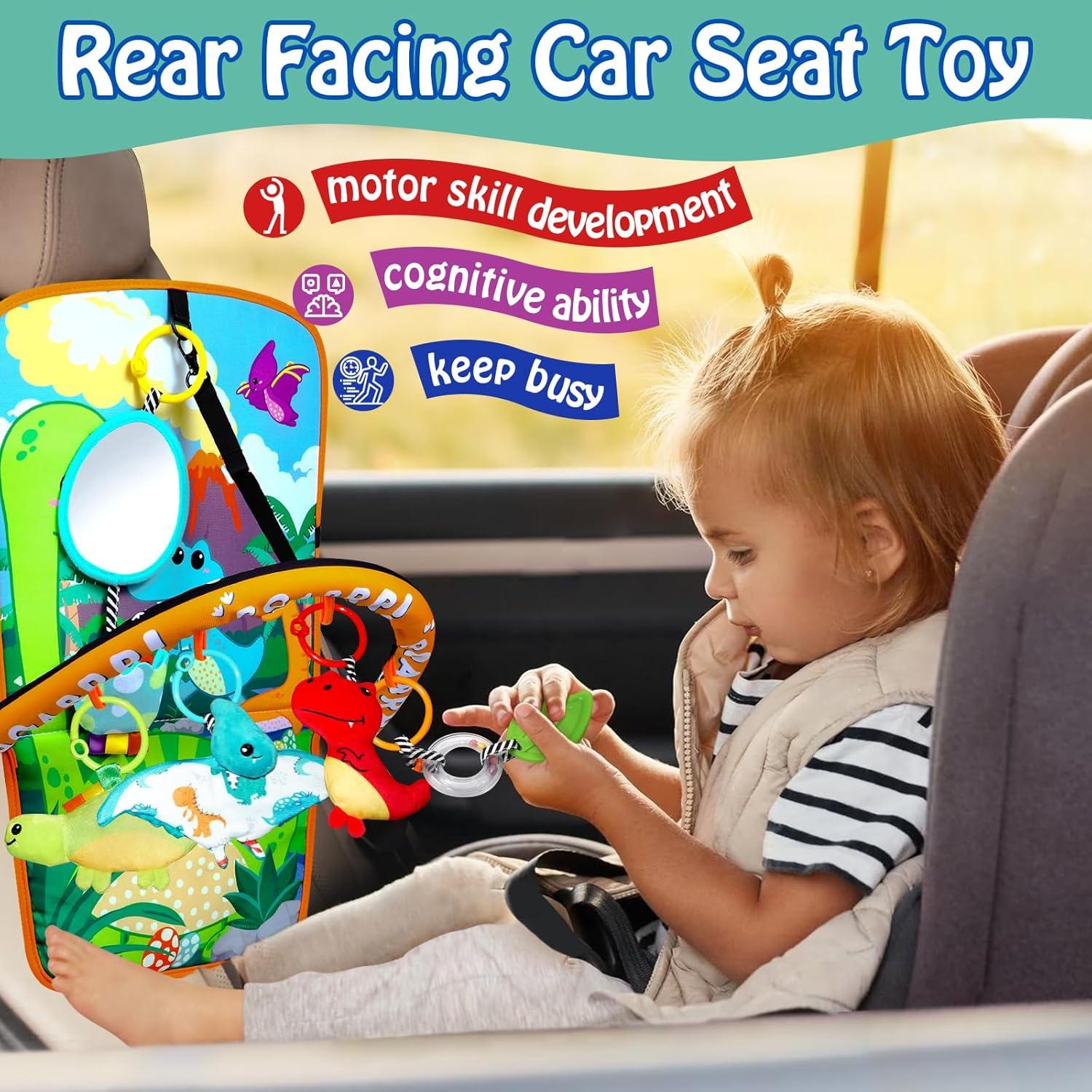 Juguetes para Asiento de Auto Bebés Innofans Dinosaurios