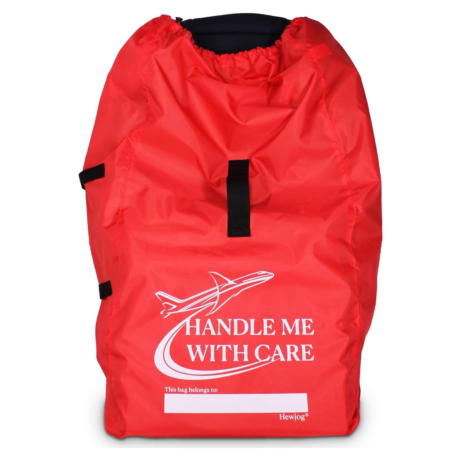 Bolsa de Viaje para Asiento de Auto Rojo 86x46x46 cm