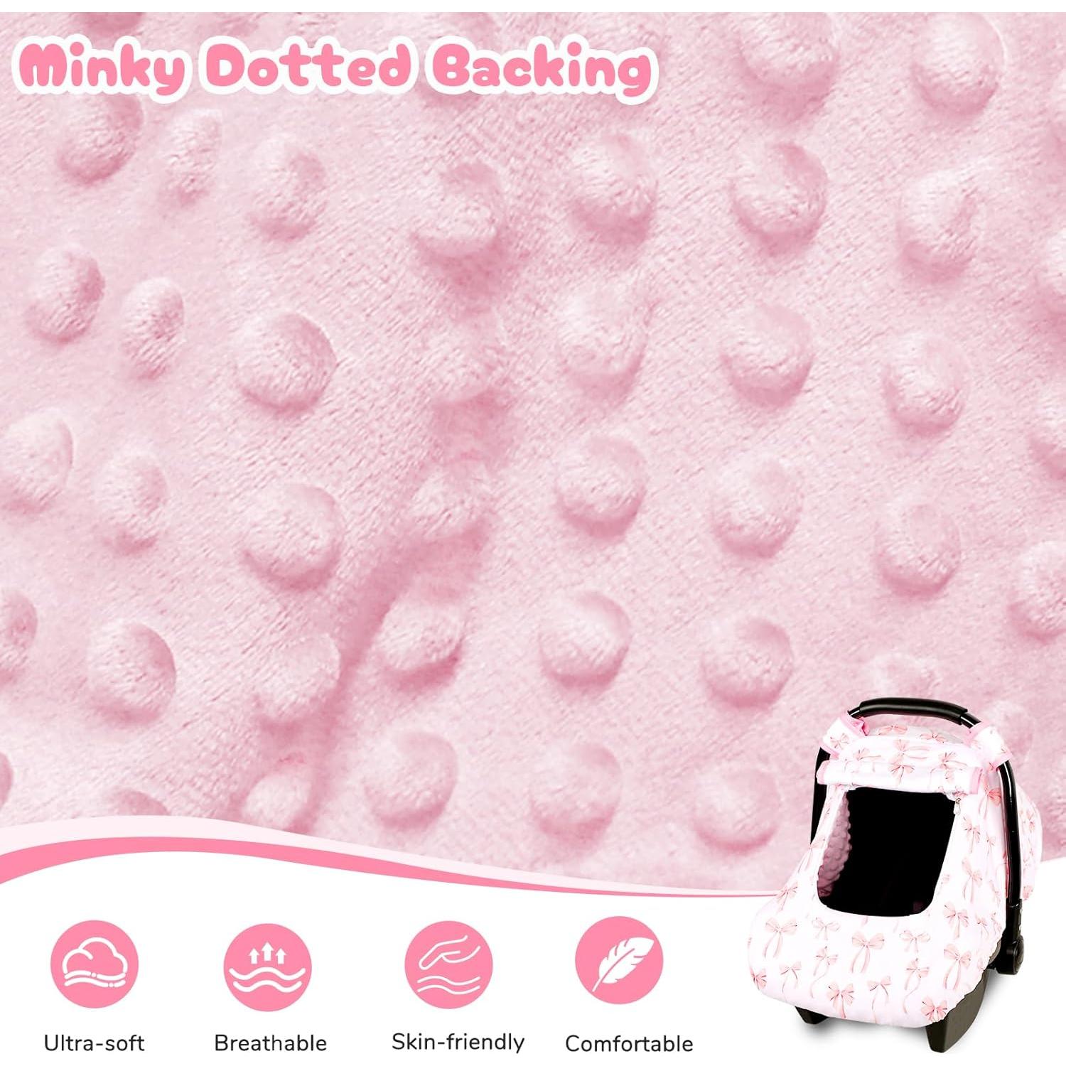 Funda para Asiento de Auto Bebé Lazo - Invierno, Doble Capa