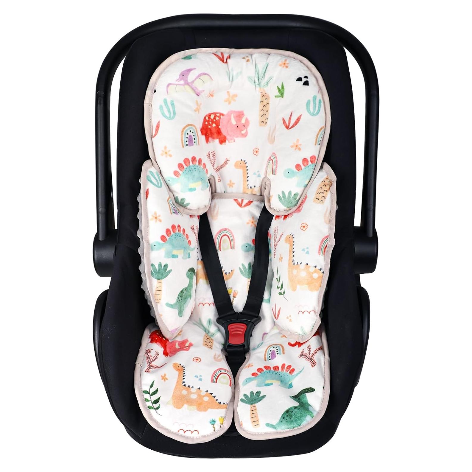 Soporte para Cabeza de Bebé WINGHENLEE 2 en 1 Dinosaurio Gris