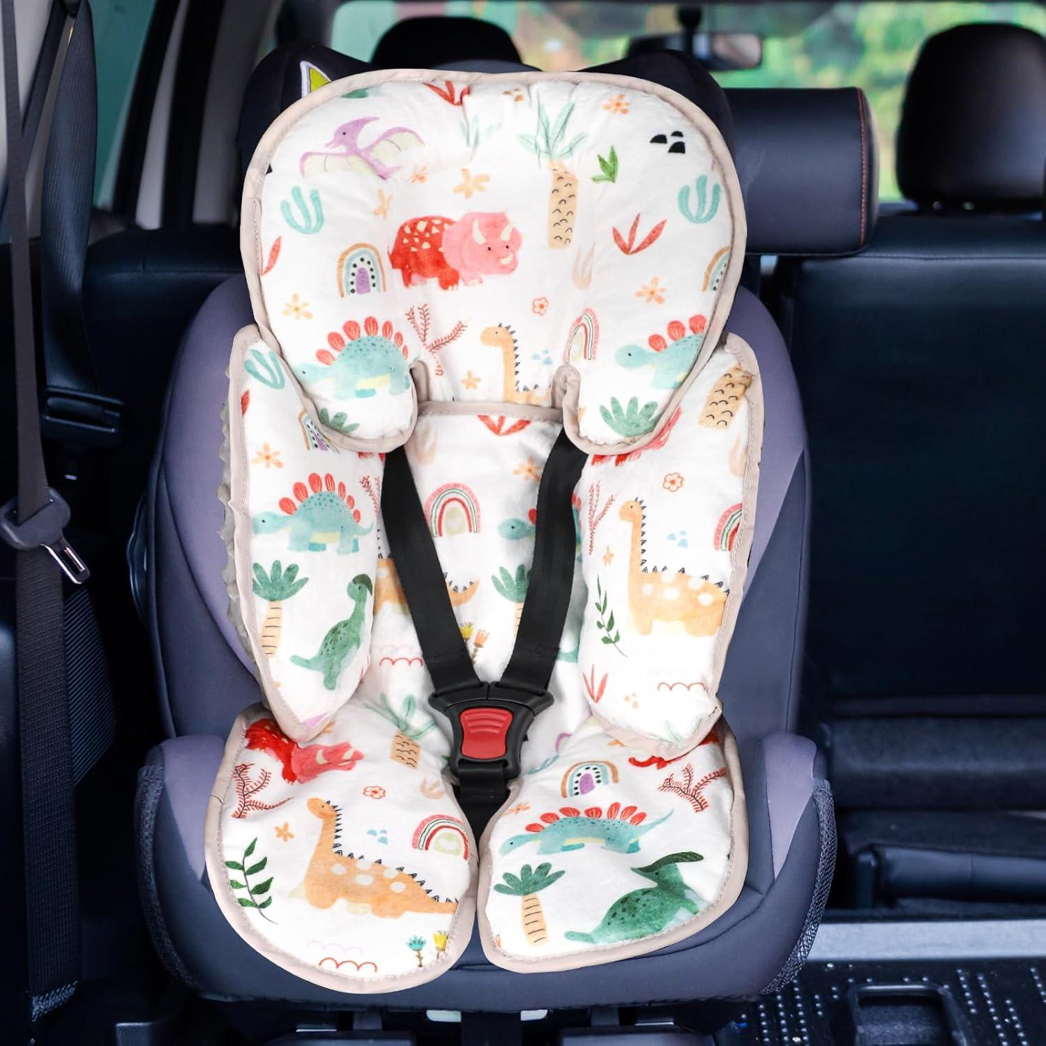 Soporte para Cabeza de Bebé WINGHENLEE 2 en 1 Dinosaurio Gris