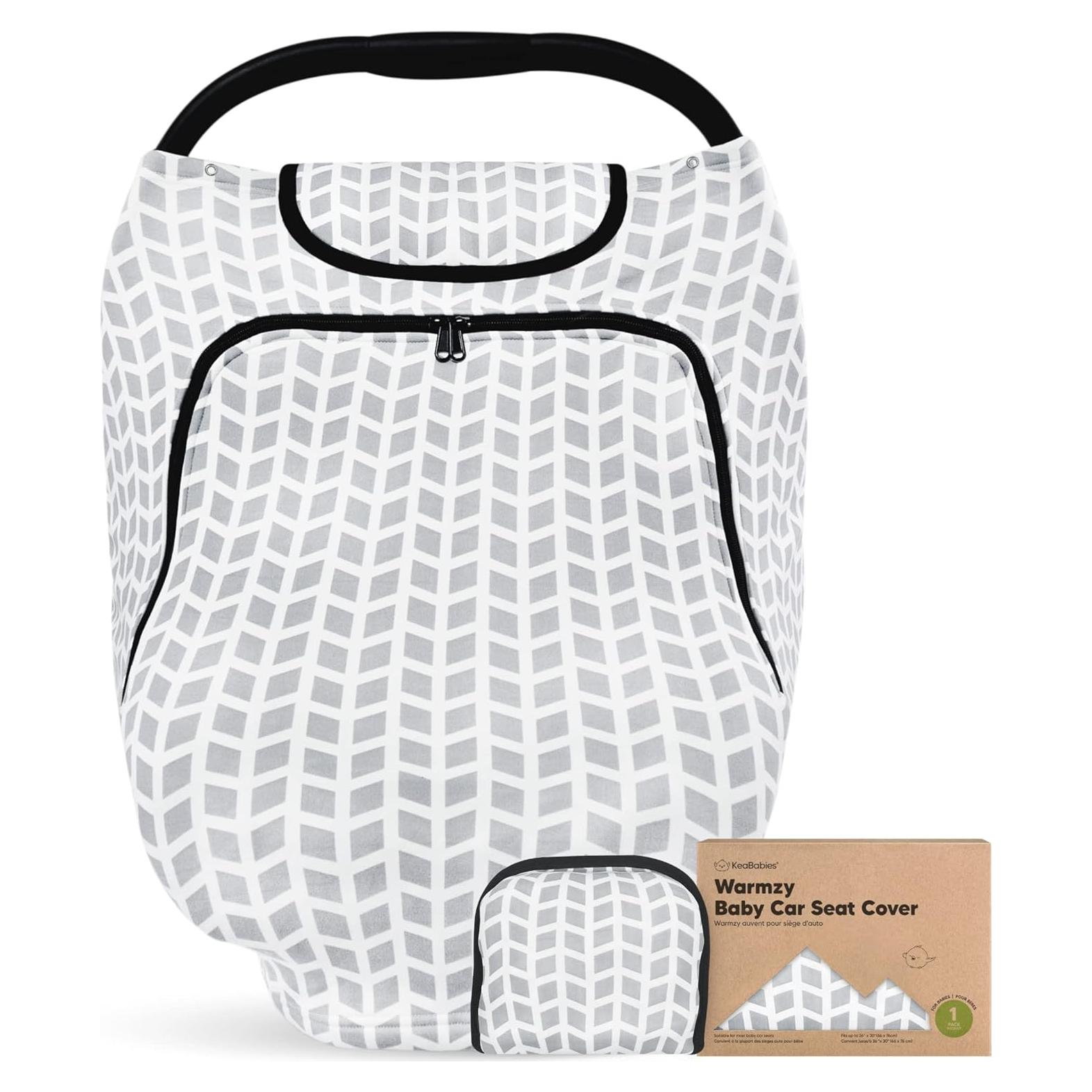 Cubierta de Asiento de Coche Warmzy KeaBabies - Invierno, Unisex