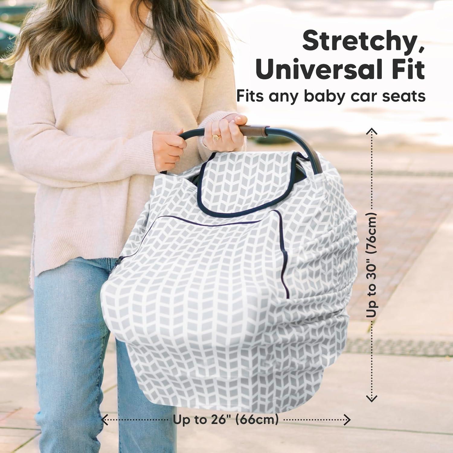 Cubierta de Asiento de Coche Warmzy KeaBabies - Invierno, Unisex