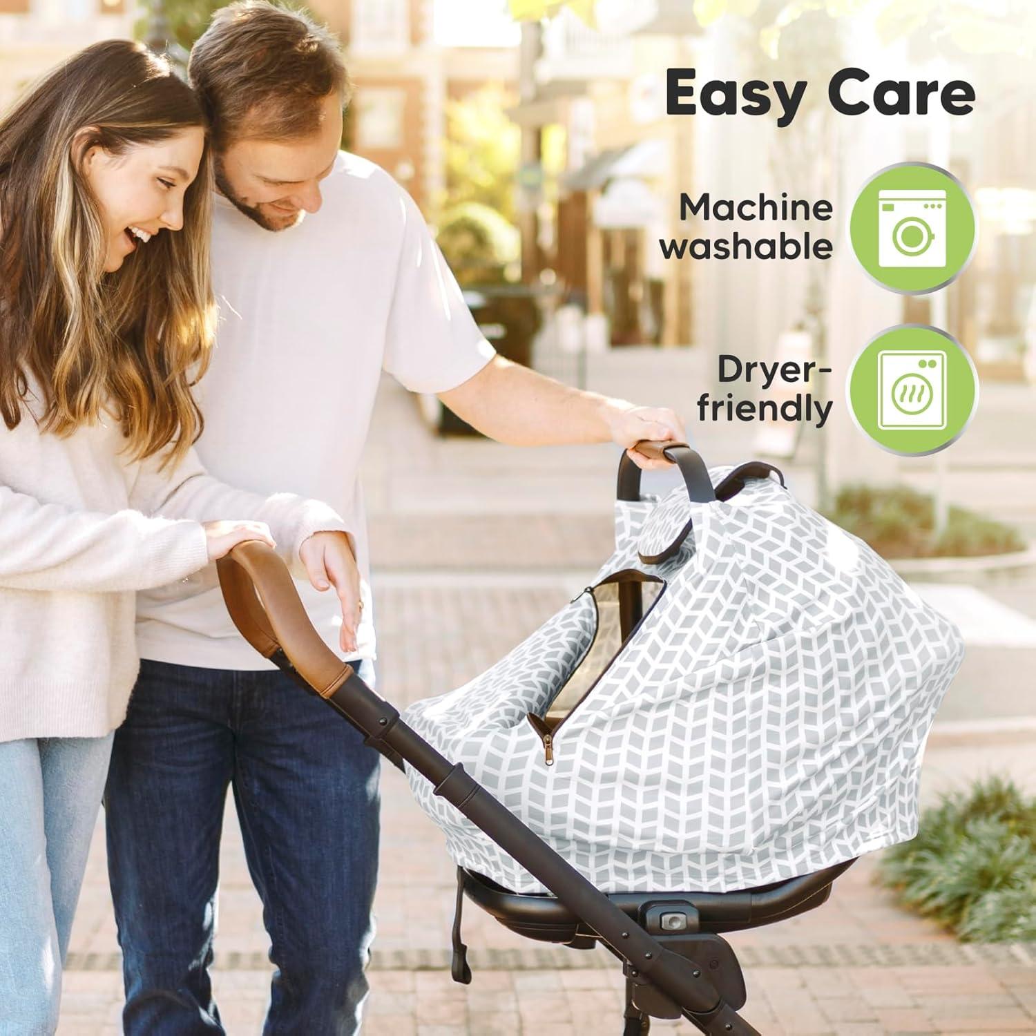 Cubierta de Asiento de Coche Warmzy KeaBabies - Invierno, Unisex