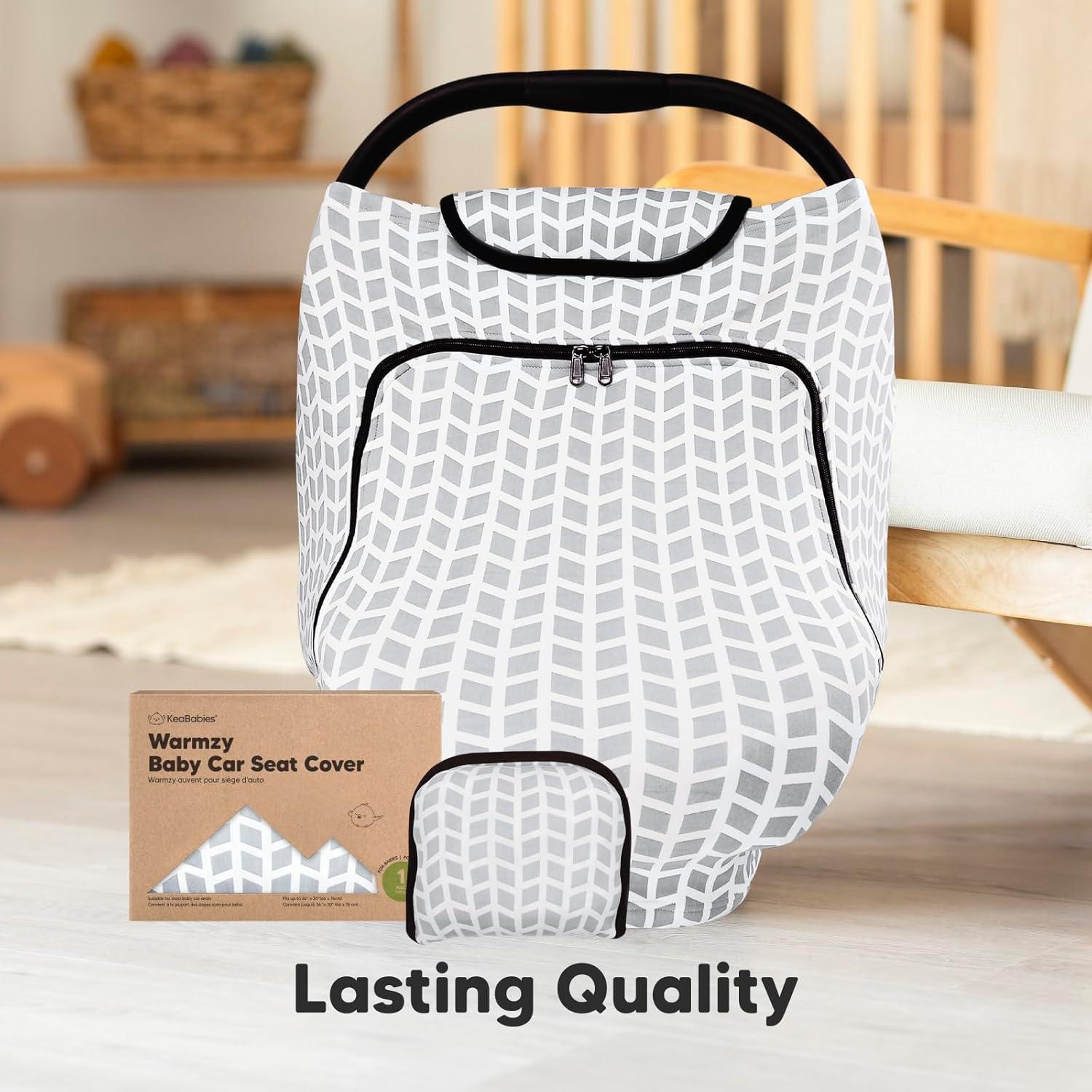 Cubierta de Asiento de Coche Warmzy KeaBabies - Invierno, Unisex