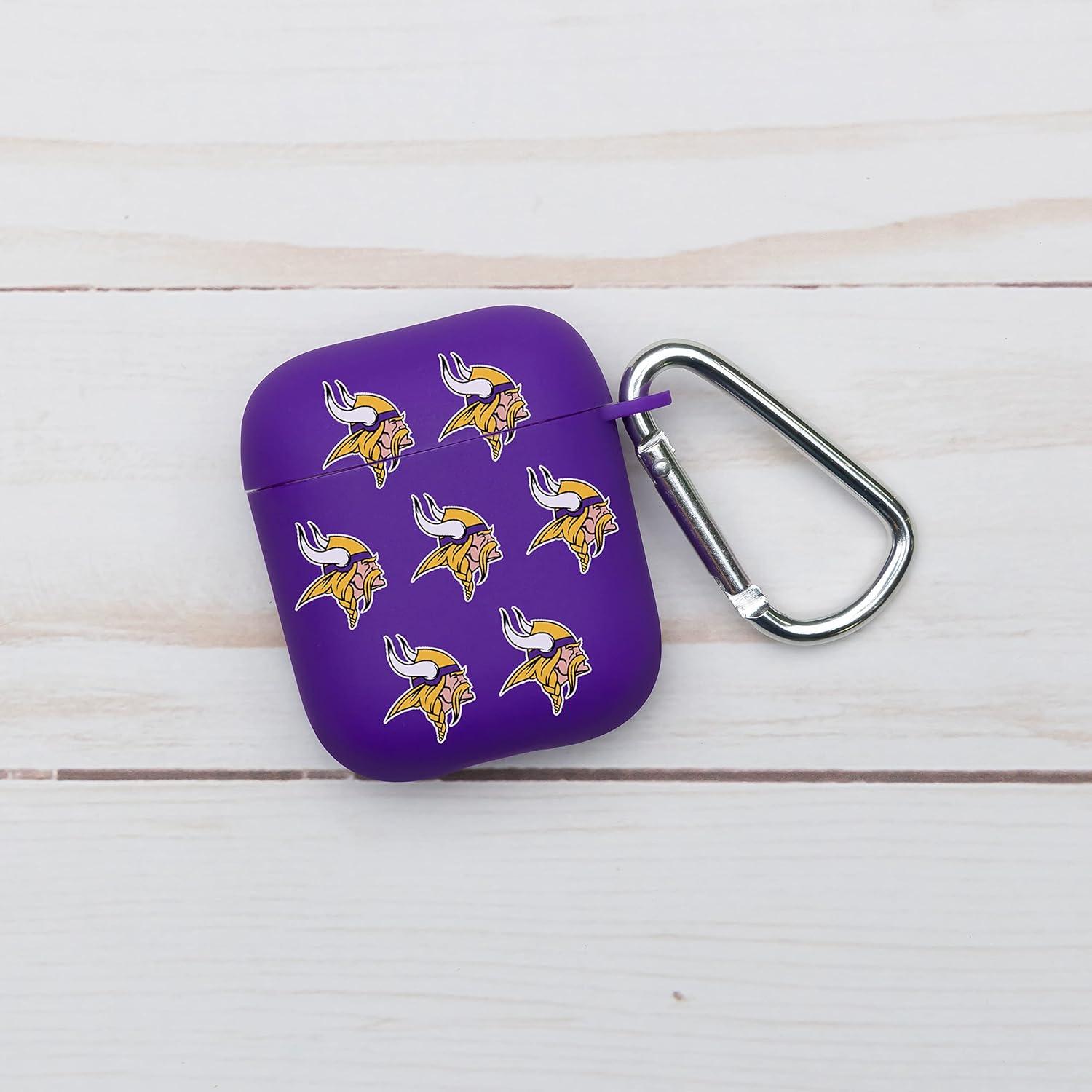 Funda HD Game Time Minnesota Vikings para AirPods Gen 1 y 2