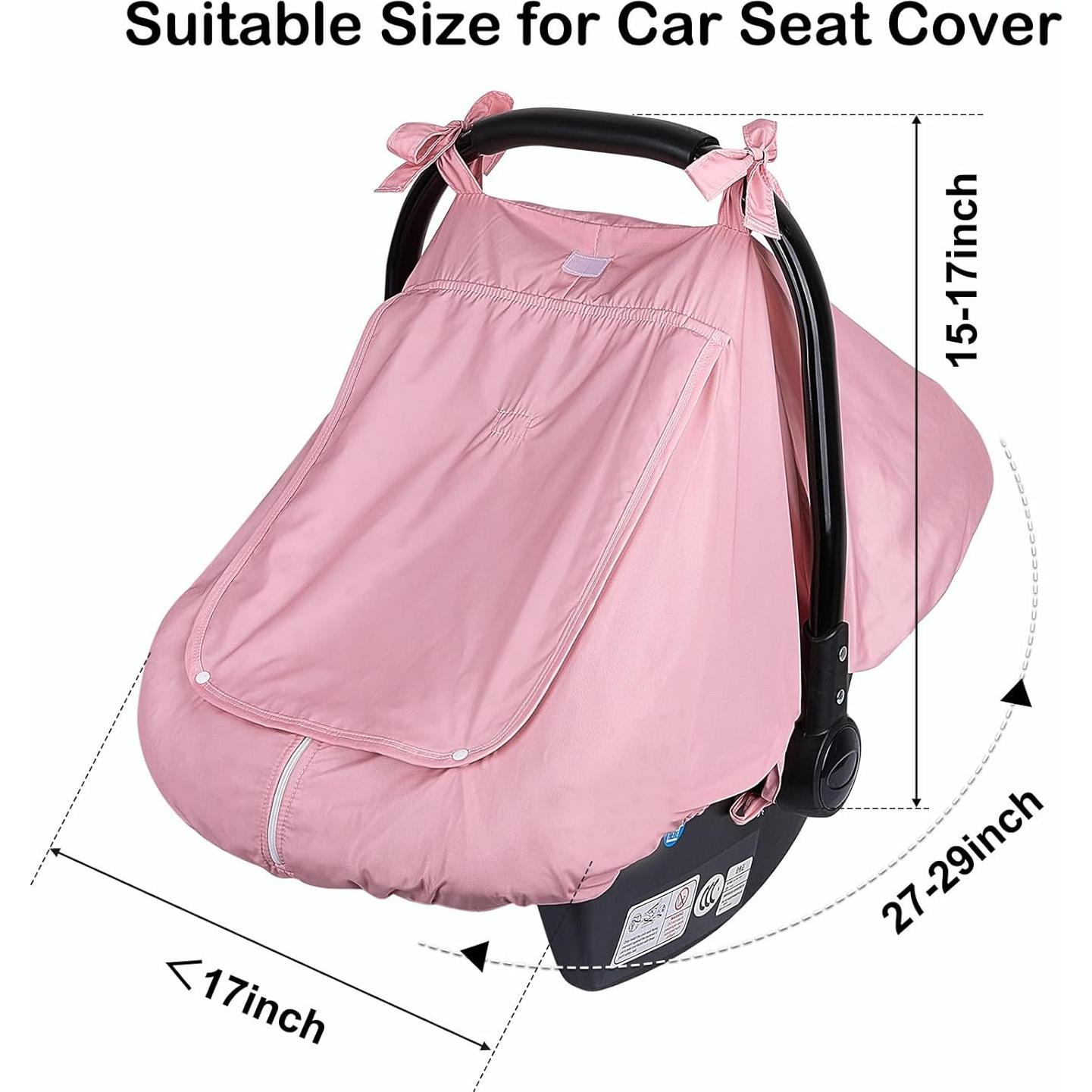 Funda para Asiento de Coche Bebé FIOBEE Rosa Impermeable