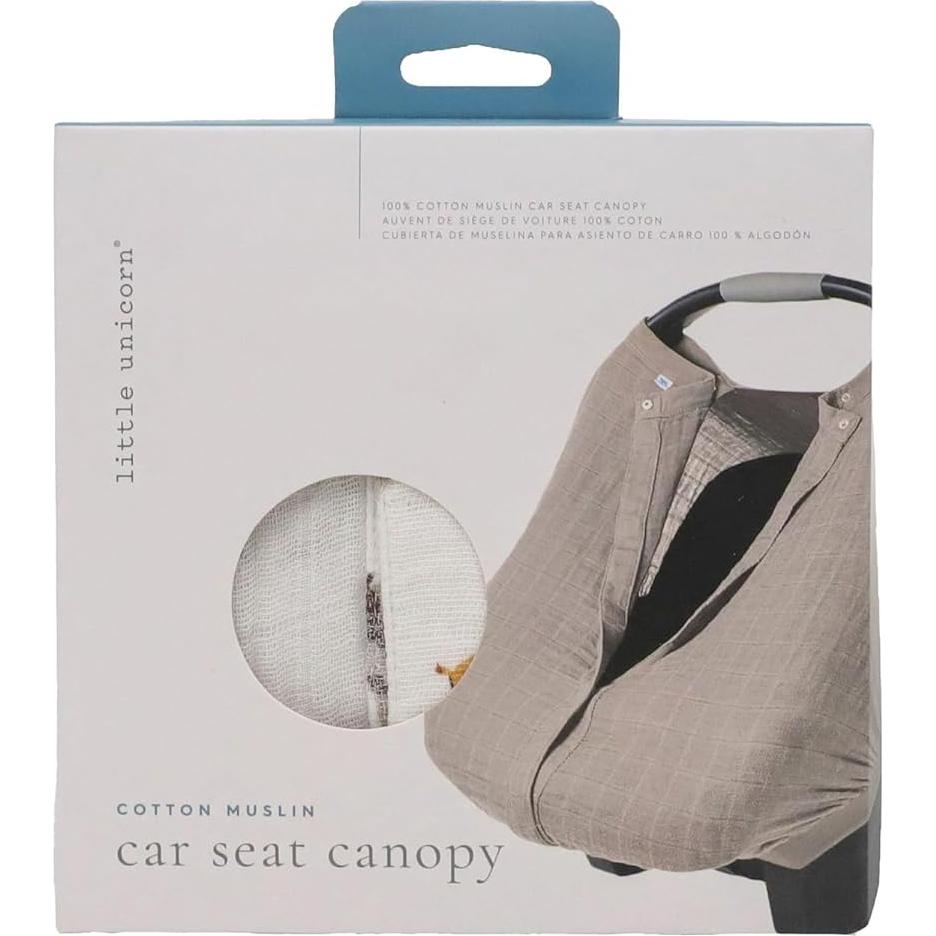 Canopy Transpirable Little Unicorn para Asiento de Coche Granja
