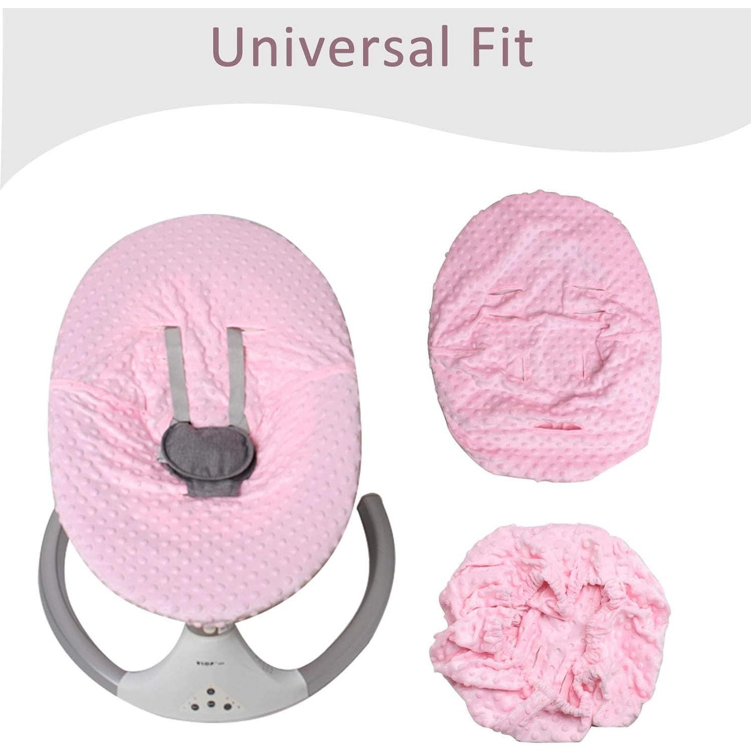 Funda para Asiento de Auto Bebé Boryokun Rosa Ajuste Universal