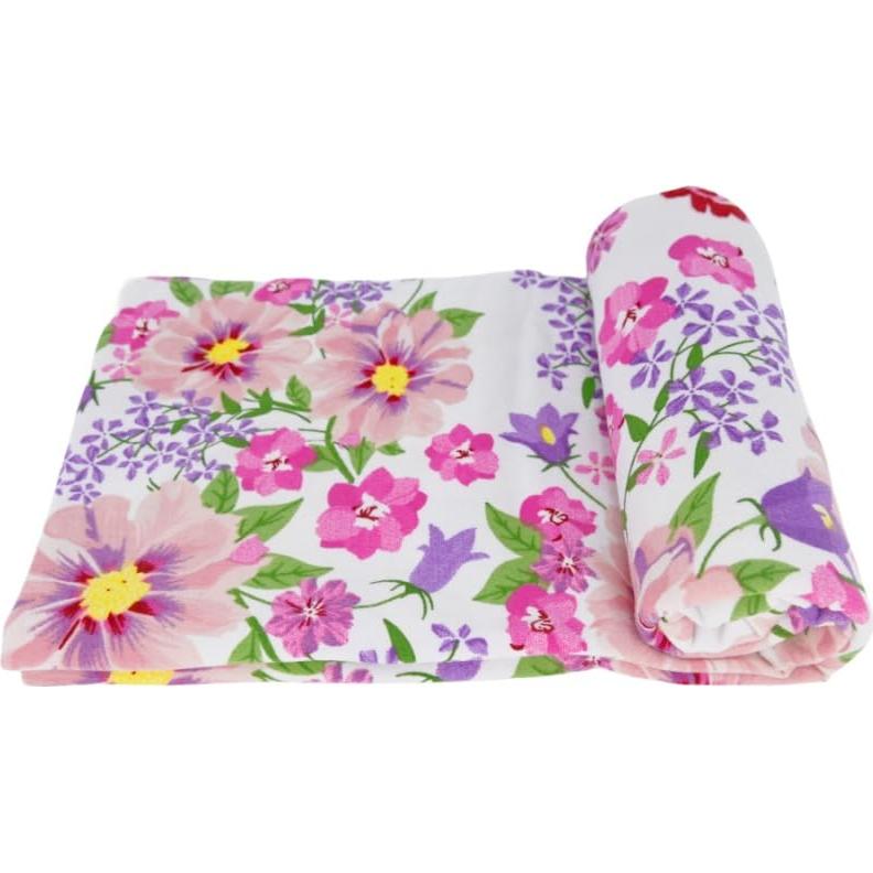 Funda para Asiento de Auto Bebé Synrroe Floral Rosa Morado