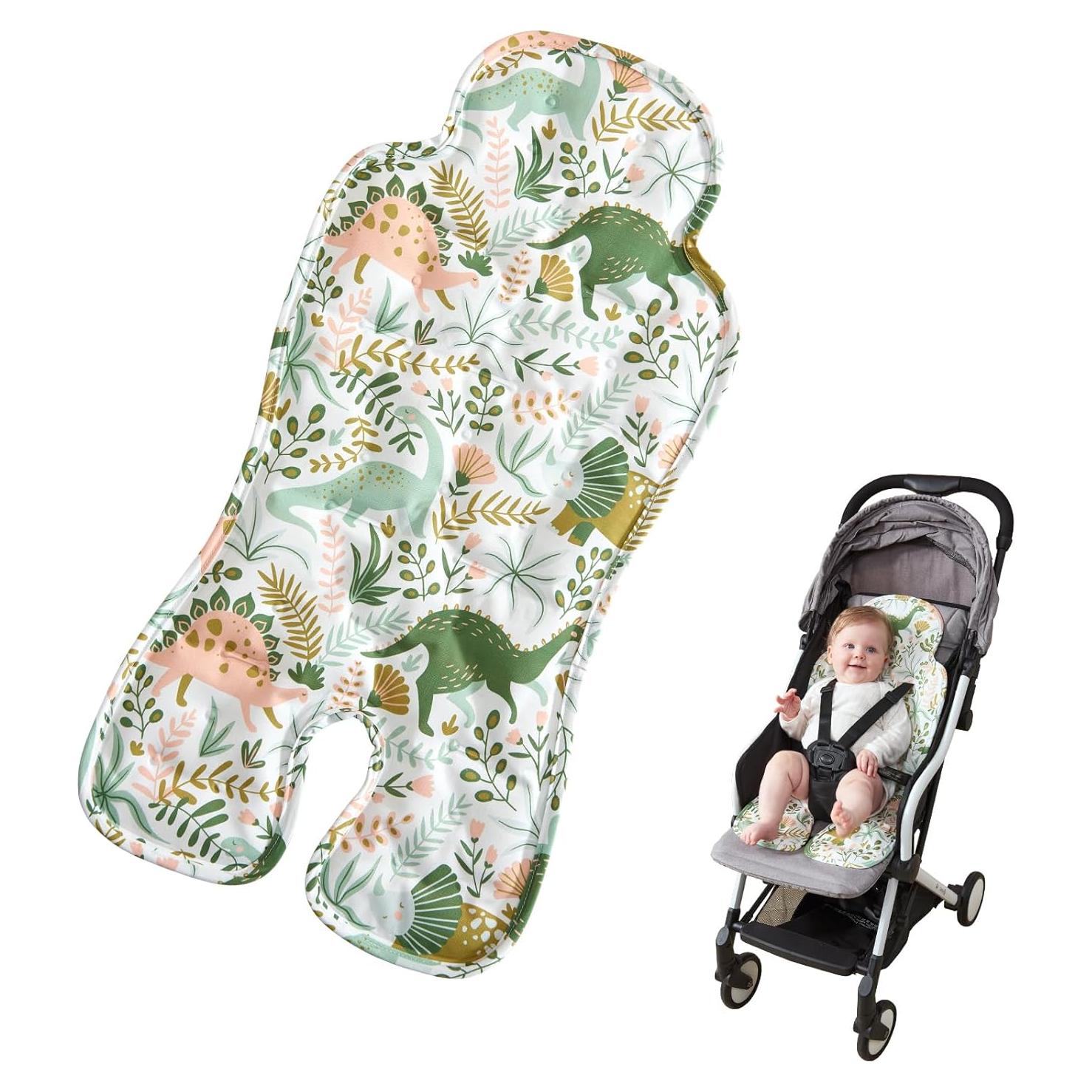 Almohadilla Enfriadora de Gel para Cochecito Bebé Dinosaurio