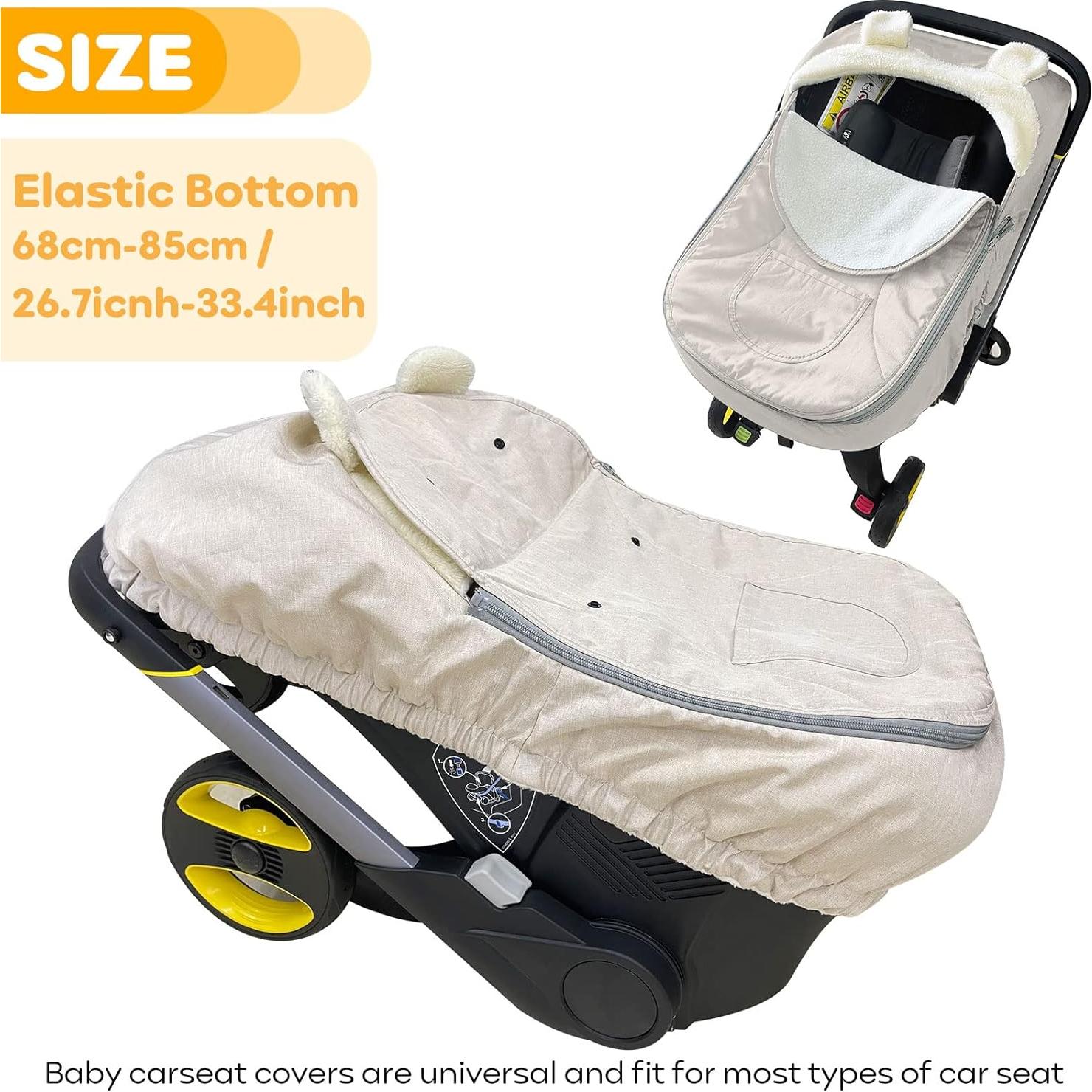 Funda de Asiento de Coche para Bebé Universal HG0748 - Invierno