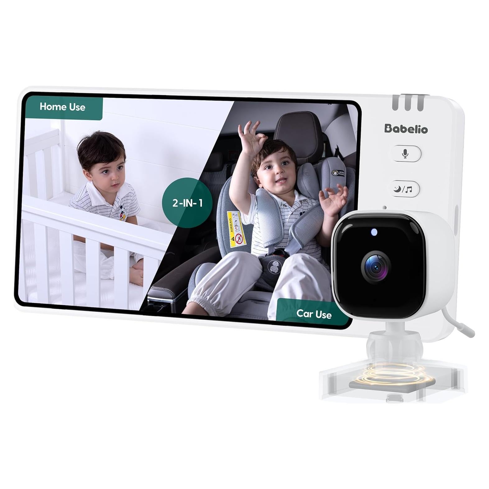 Cámara de Coche Inalámbrica Babelio ABM950 con Visión Nocturna HD