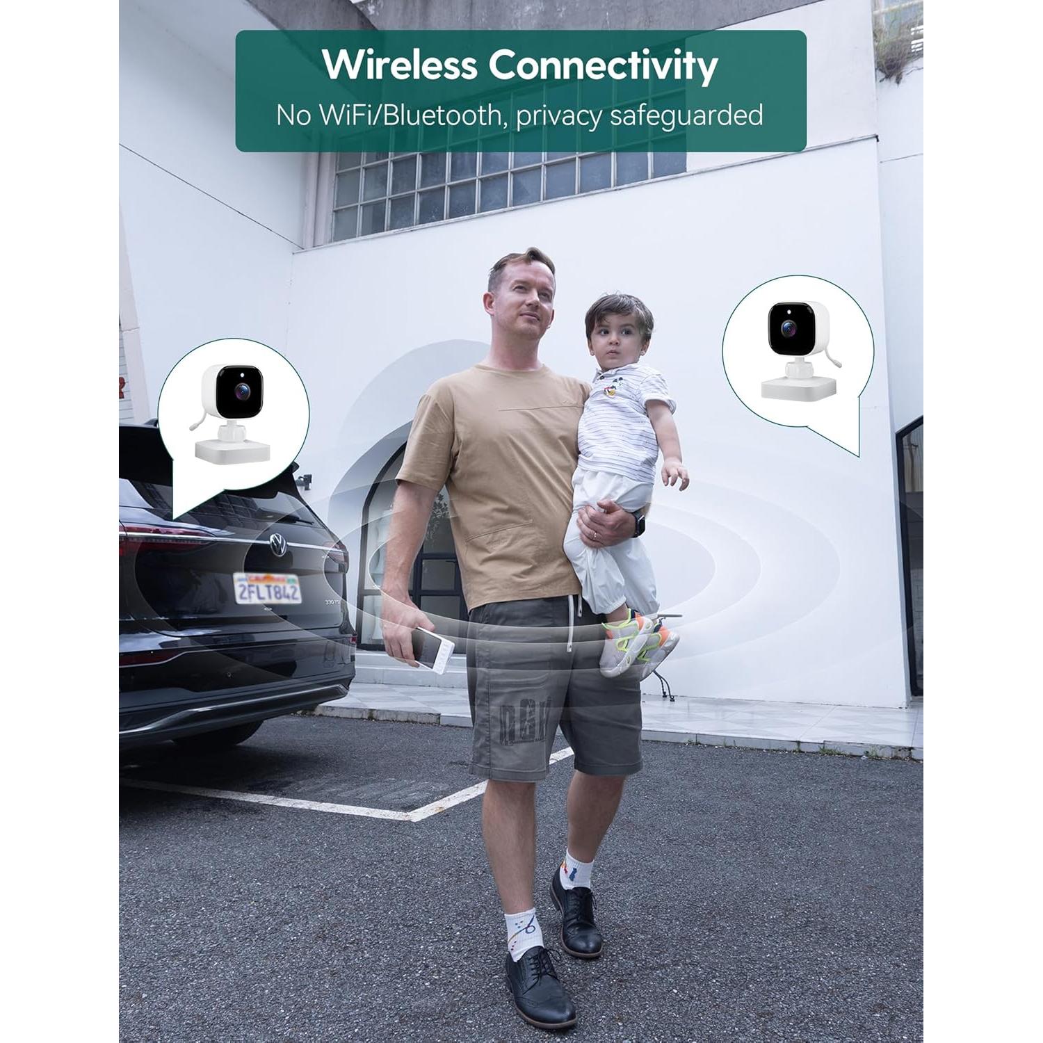 Cámara de Coche Inalámbrica Babelio ABM950 con Visión Nocturna HD