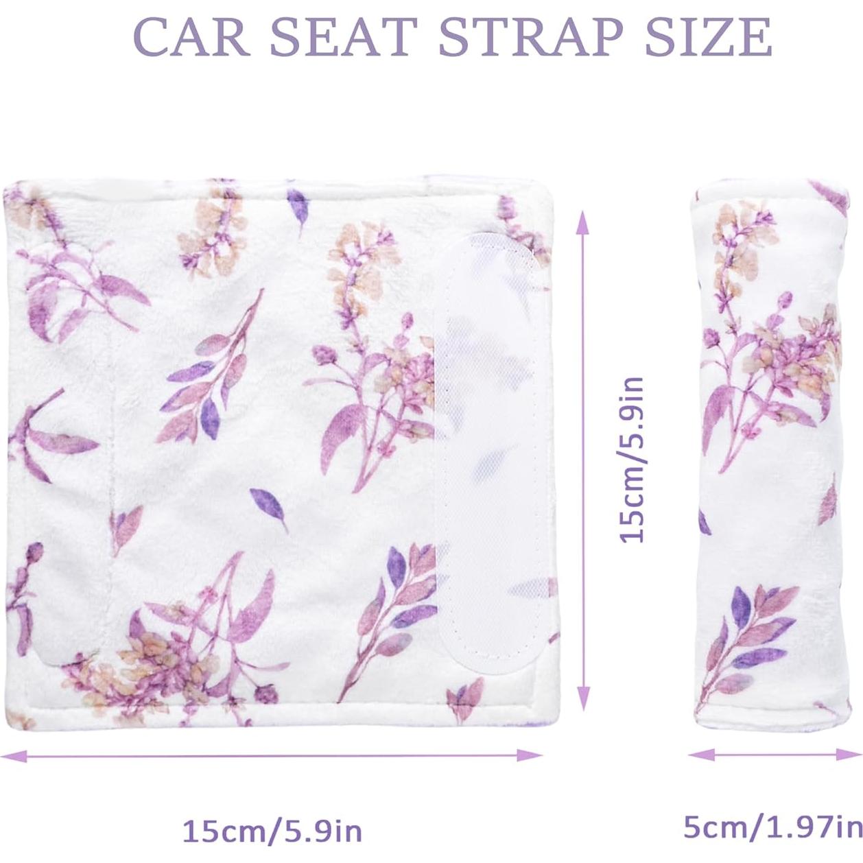 Cubiertas de Correa para Asientos de Bebés Wirein - 2 Piezas Suaves