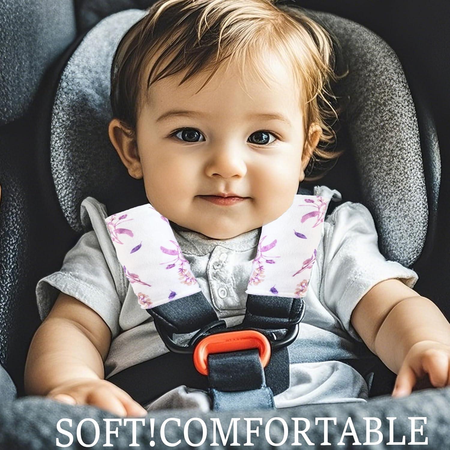 Cubiertas de Correa para Asientos de Bebés Wirein - 2 Piezas Suaves