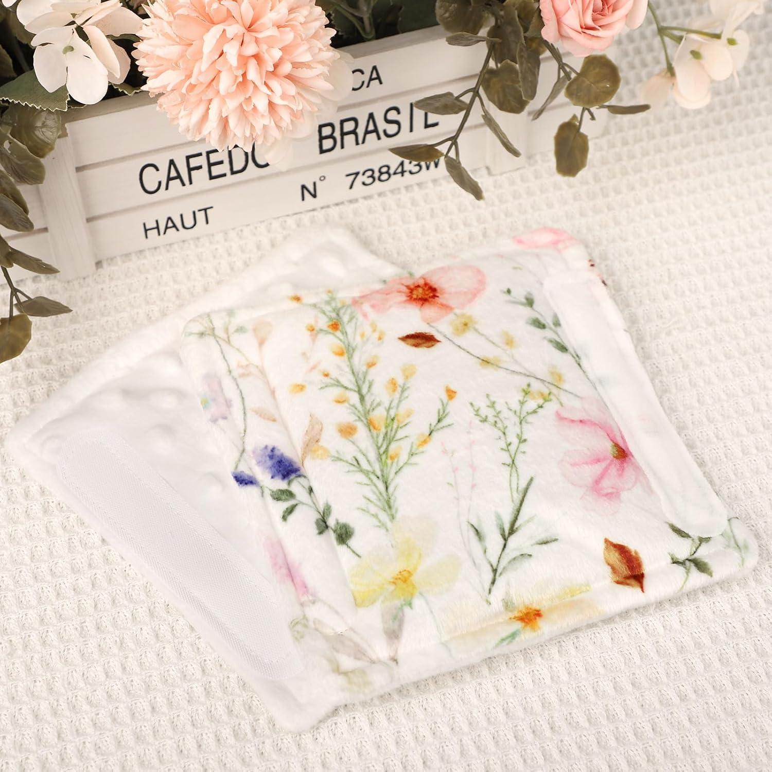 Fundas para Cinturones de Seguridad Bebé CARUILI - Flores Coloridas