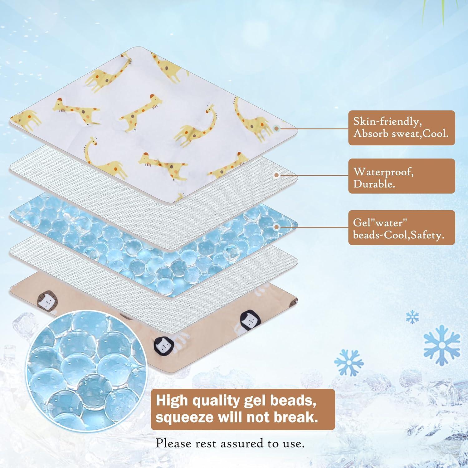 Almohadilla Enfriadora de Asiento LAT - Jirafa y León, 1.77 kg
