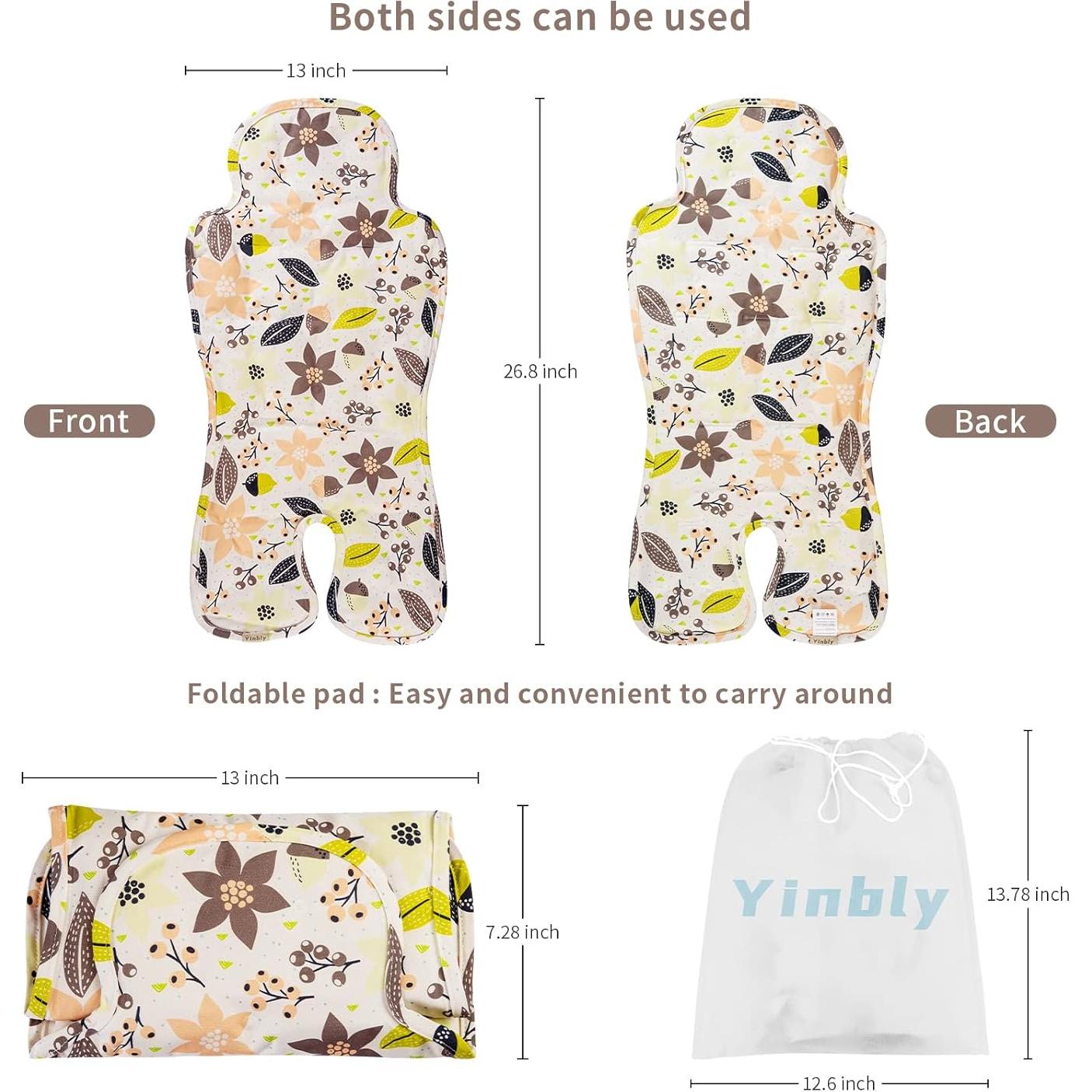 Almohadilla de Enfriamiento para Asiento de Coche Yinbly 68x33cm