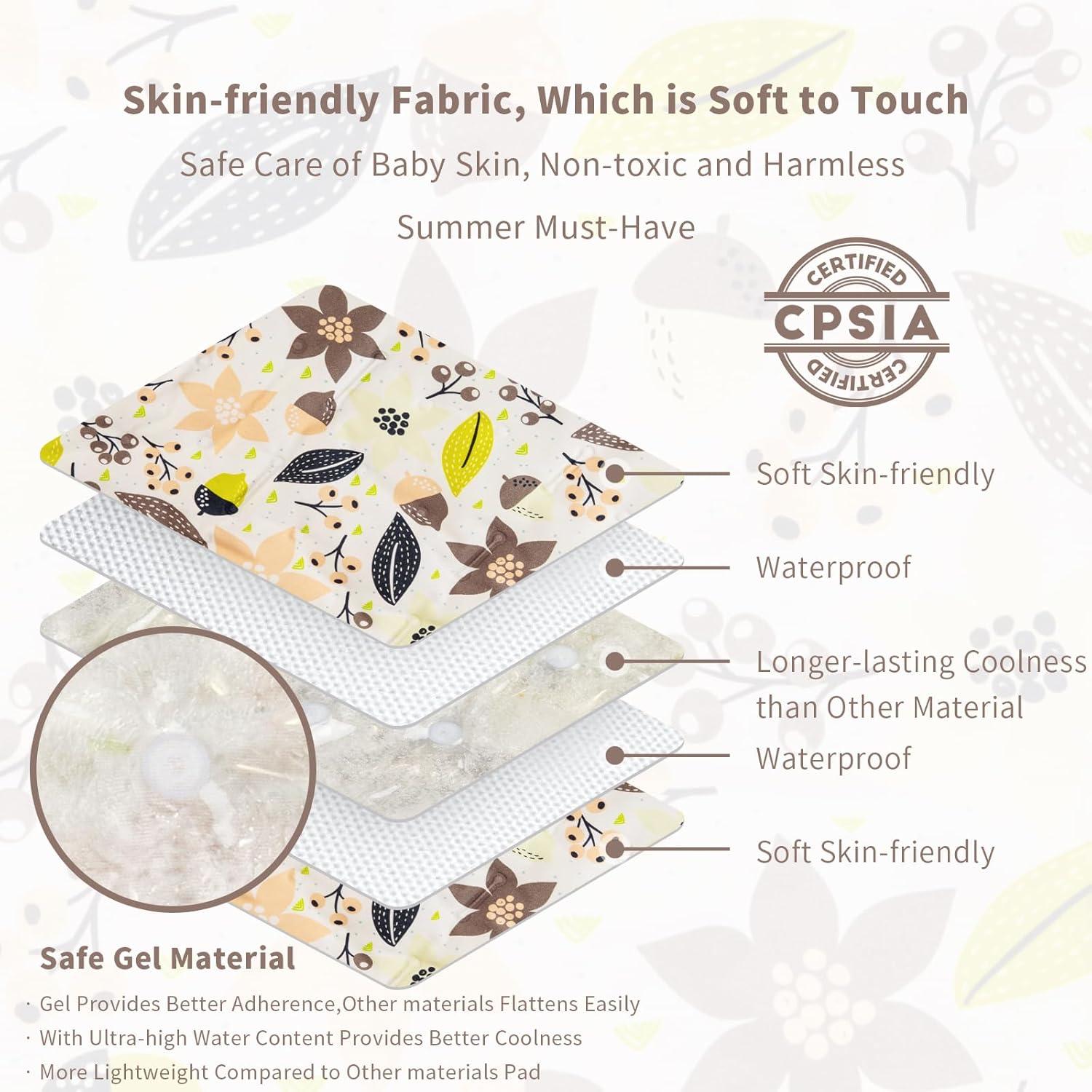 Almohadilla de Enfriamiento para Asiento de Coche Yinbly 68x33cm