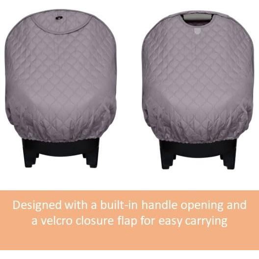 Funda para Asiento de Auto liuliuby Weather Shield Gris