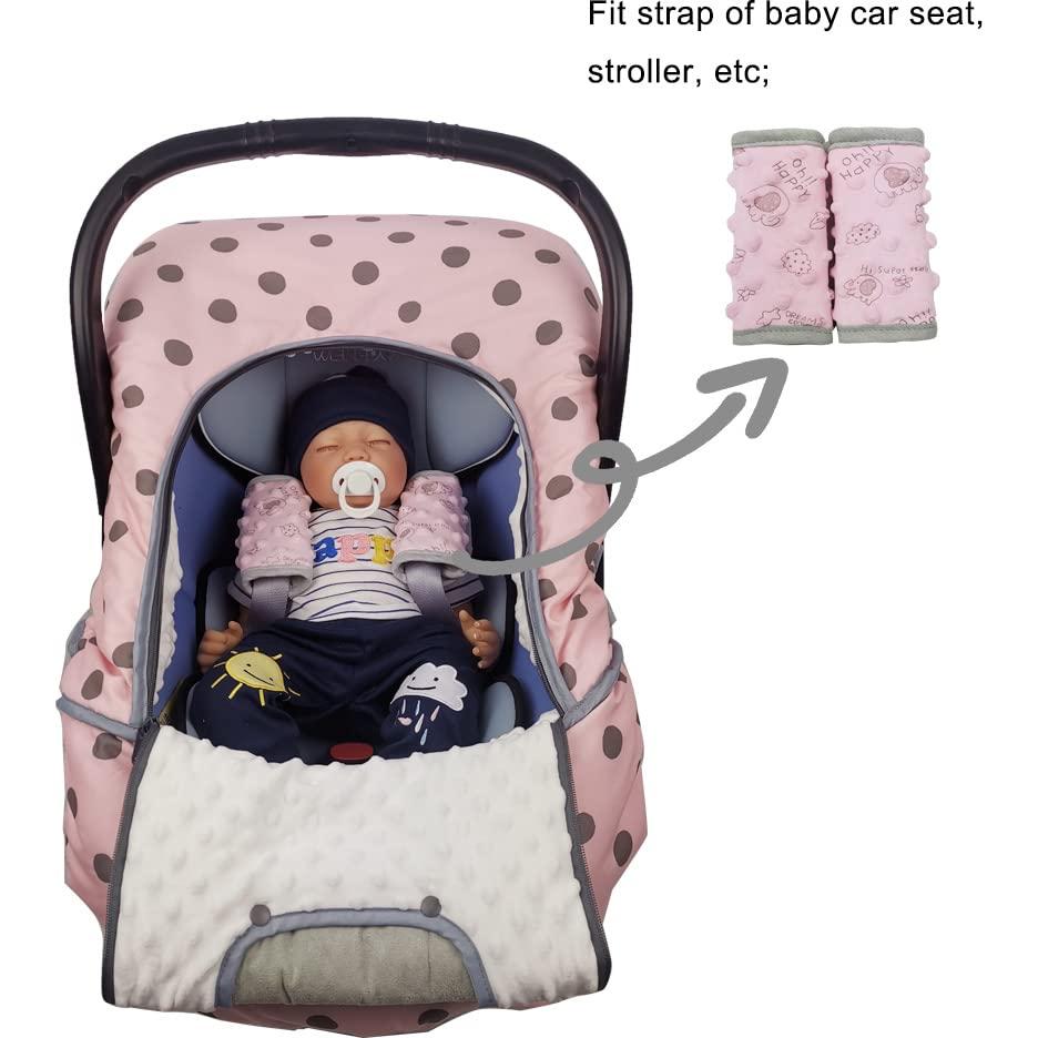 Funda de Cinturón de Seguridad para Bebé DODO NICI Rosa