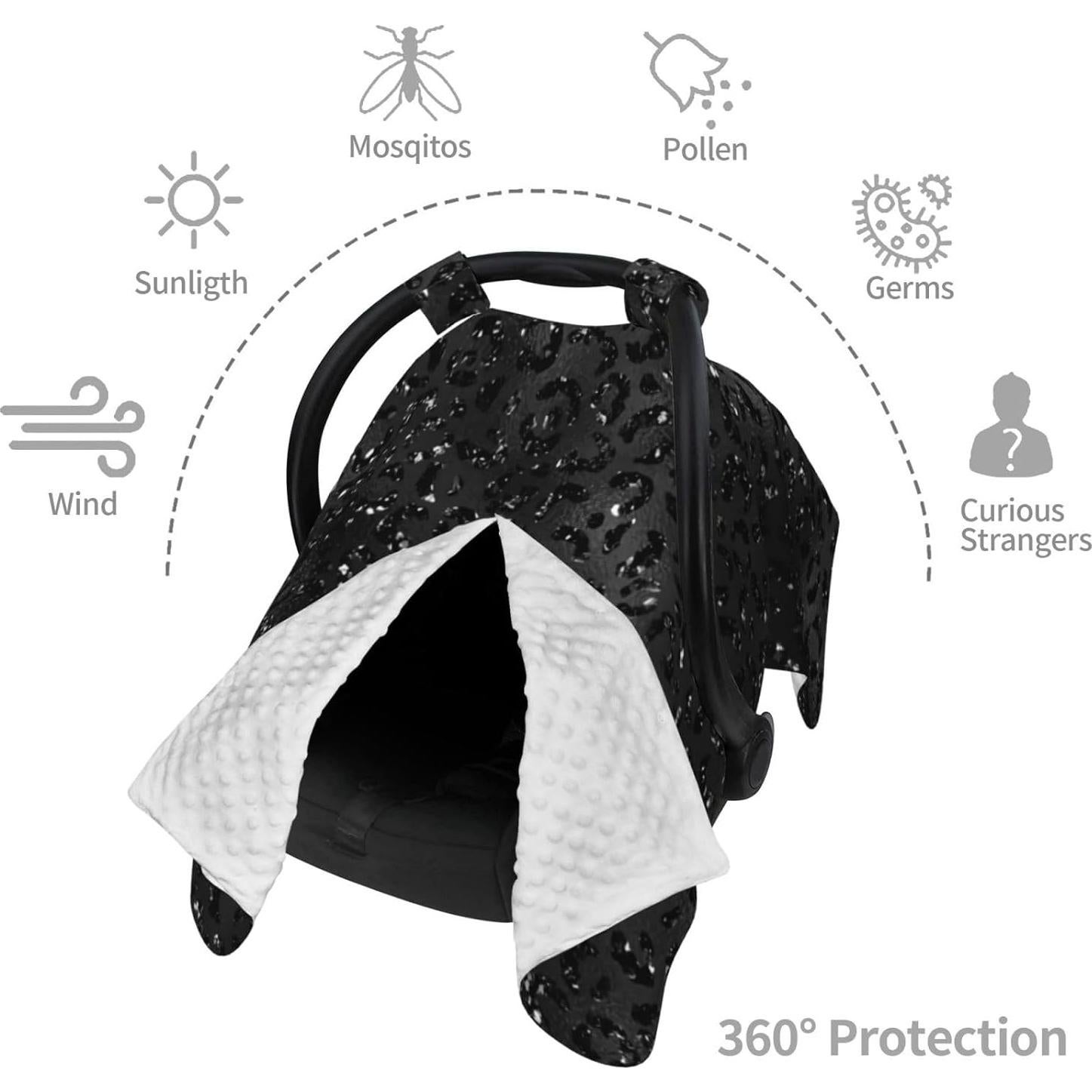 Cubierta Multifuncional para Asiento de Auto Bebé Guepardo