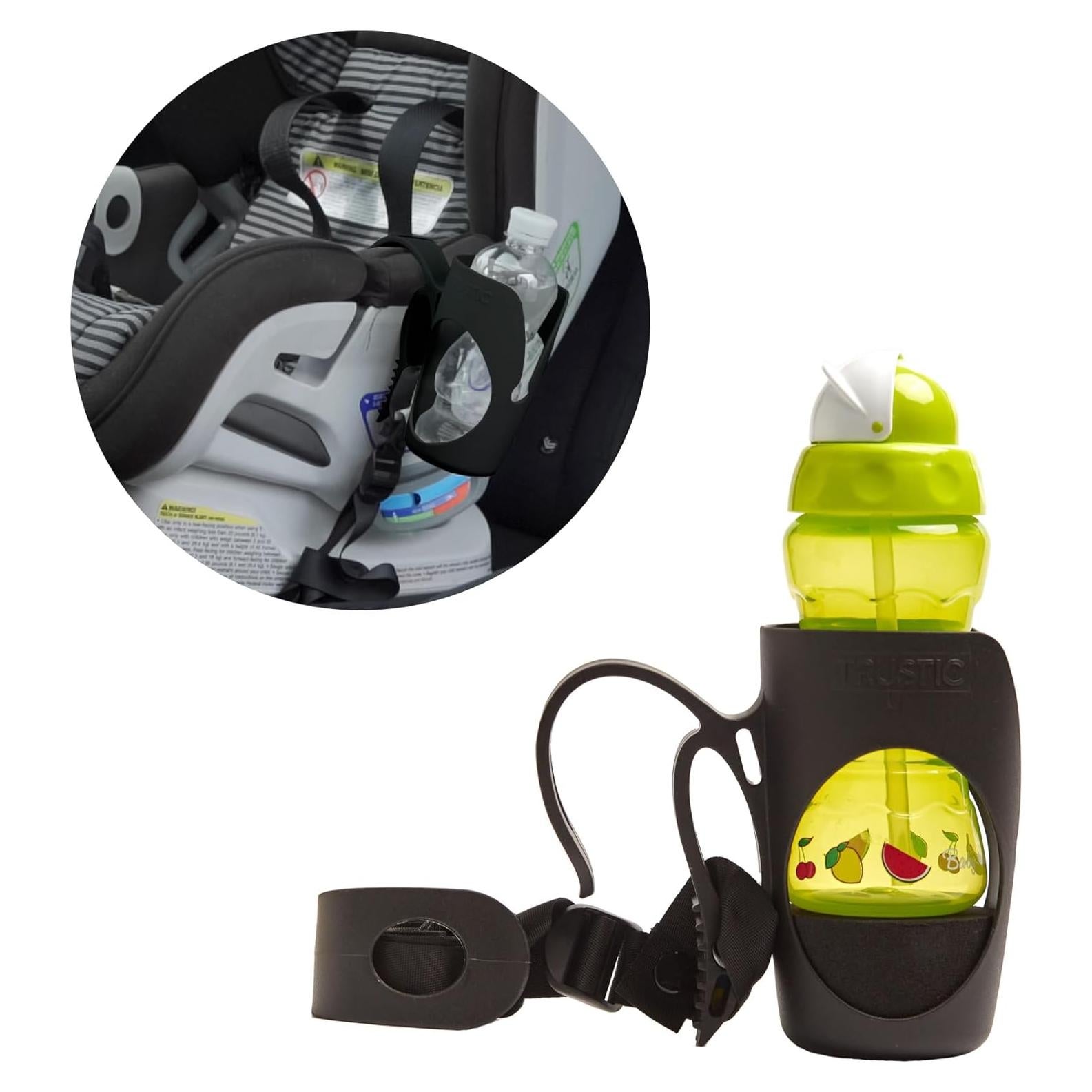 Soporte para Tazas de Auto Trustic - Universal Negro 13.5cm