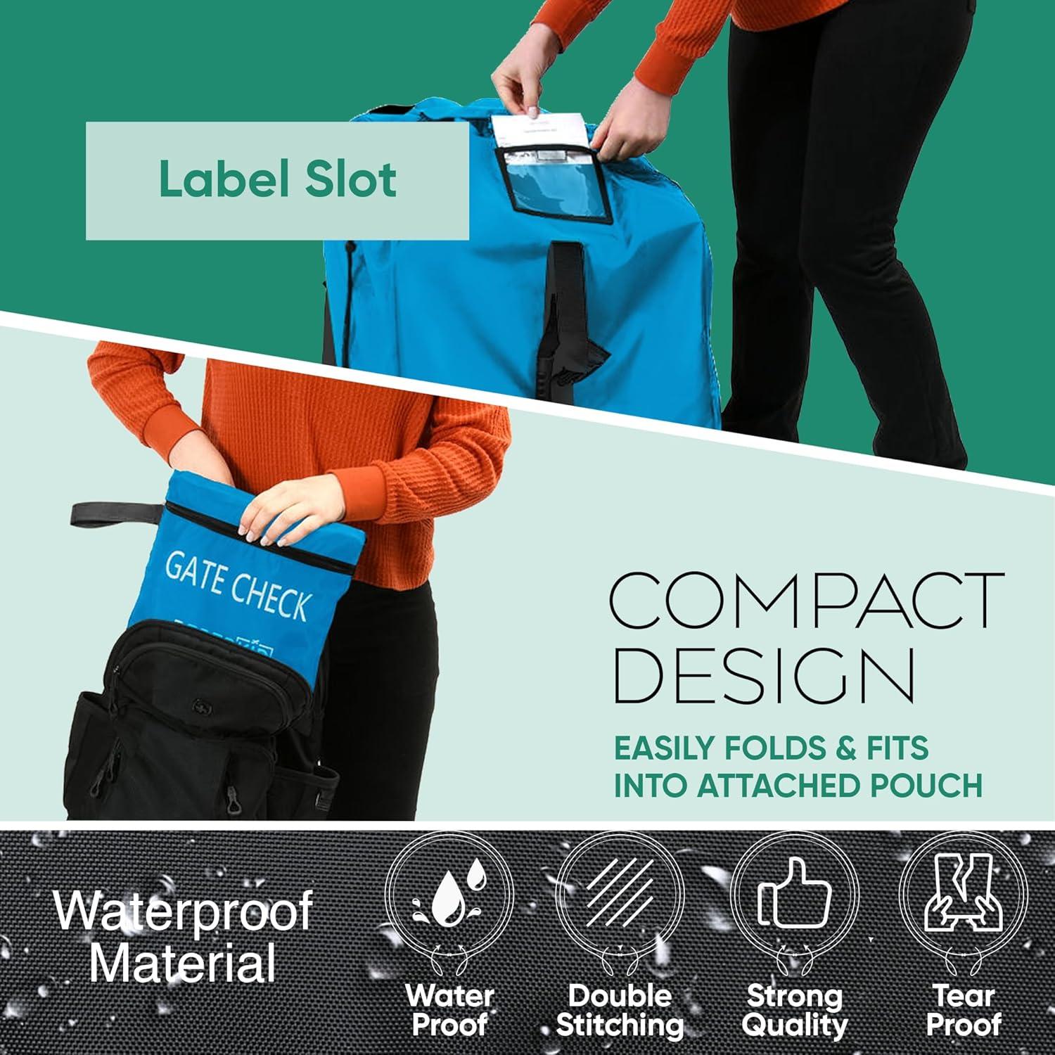 Bolsa de viaje para asiento de auto Reperkid, 83x46x46cm, impermeable