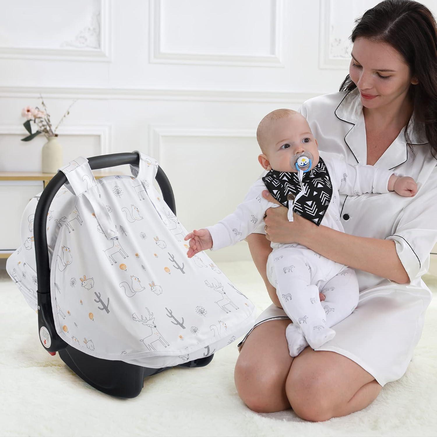 Cubierta de Asiento de Coche para Bebé NC-C Animales - Sombra Solar