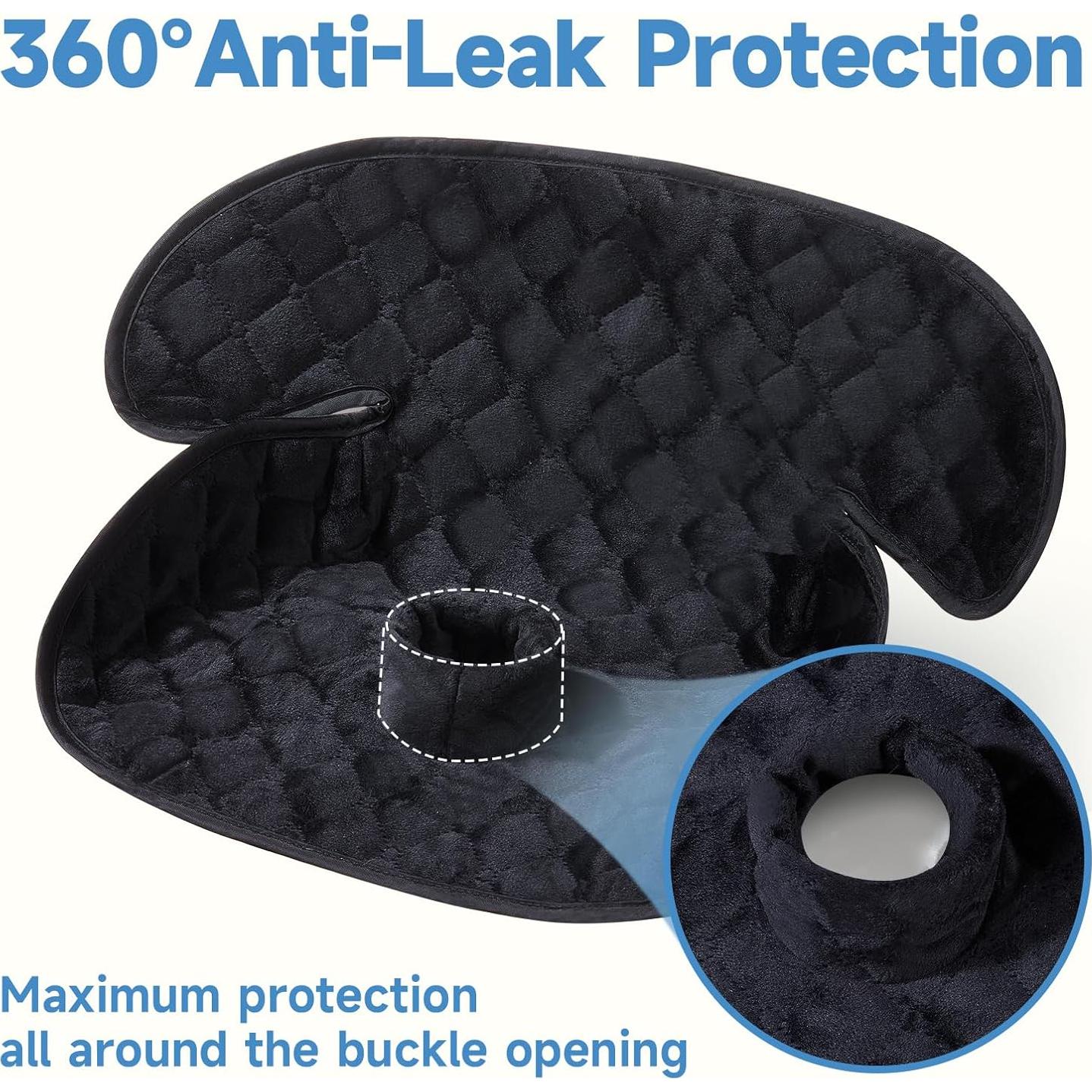 Protector de Asiento de Auto Diaboloro Piddle Pad Negro - Impermeable