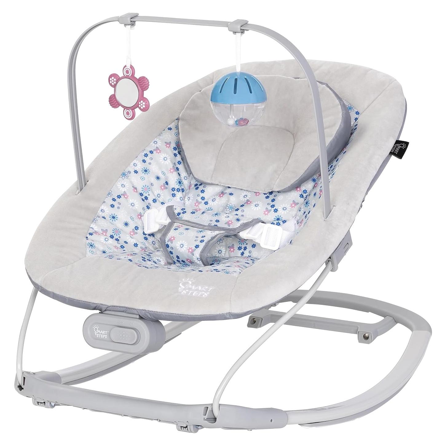 Balanceador y Columpio Smart Steps My First Rocker Rosa